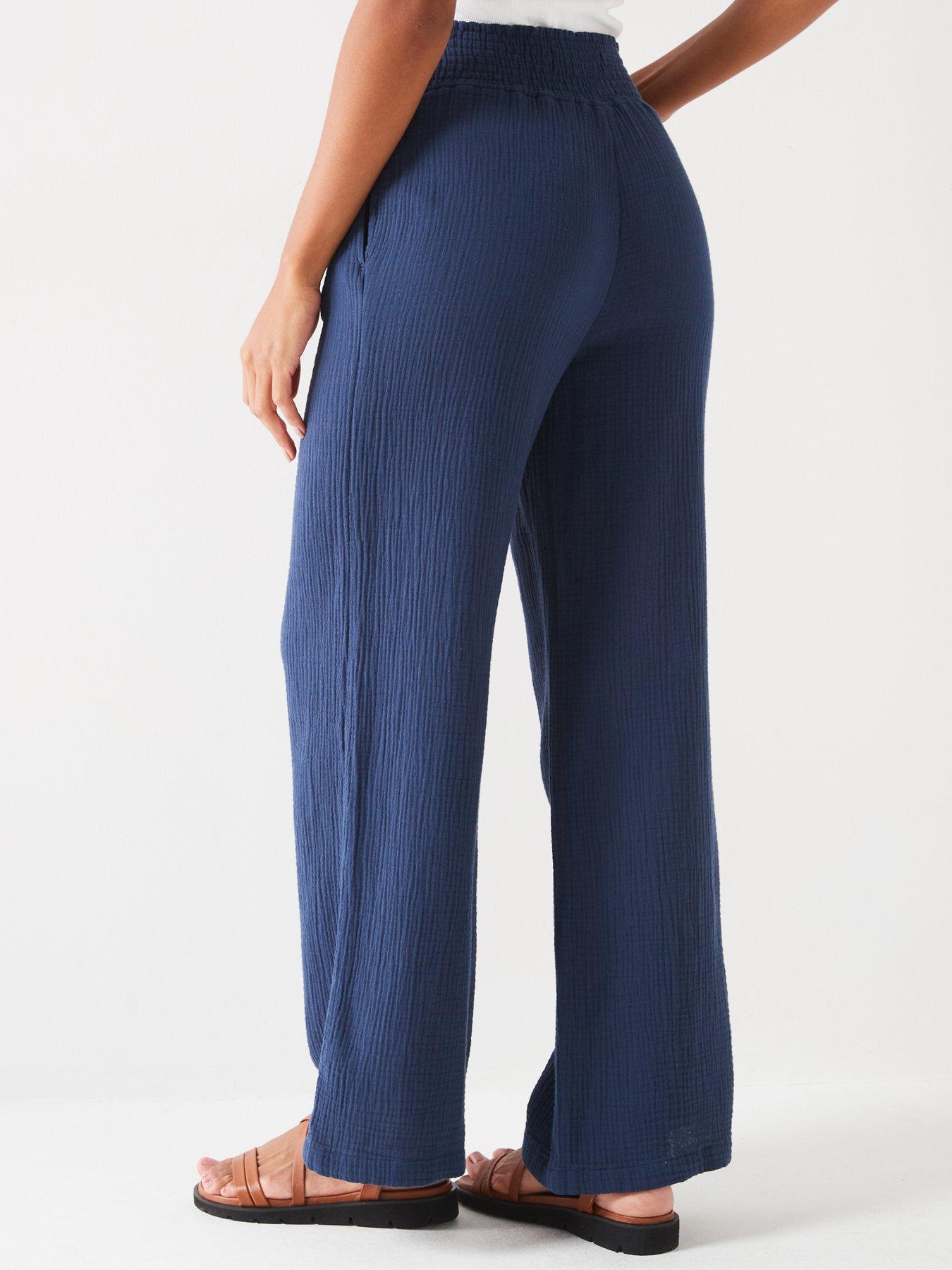 everyday-crinkle-cottonnbspwide-leg-trousers-navystillFront