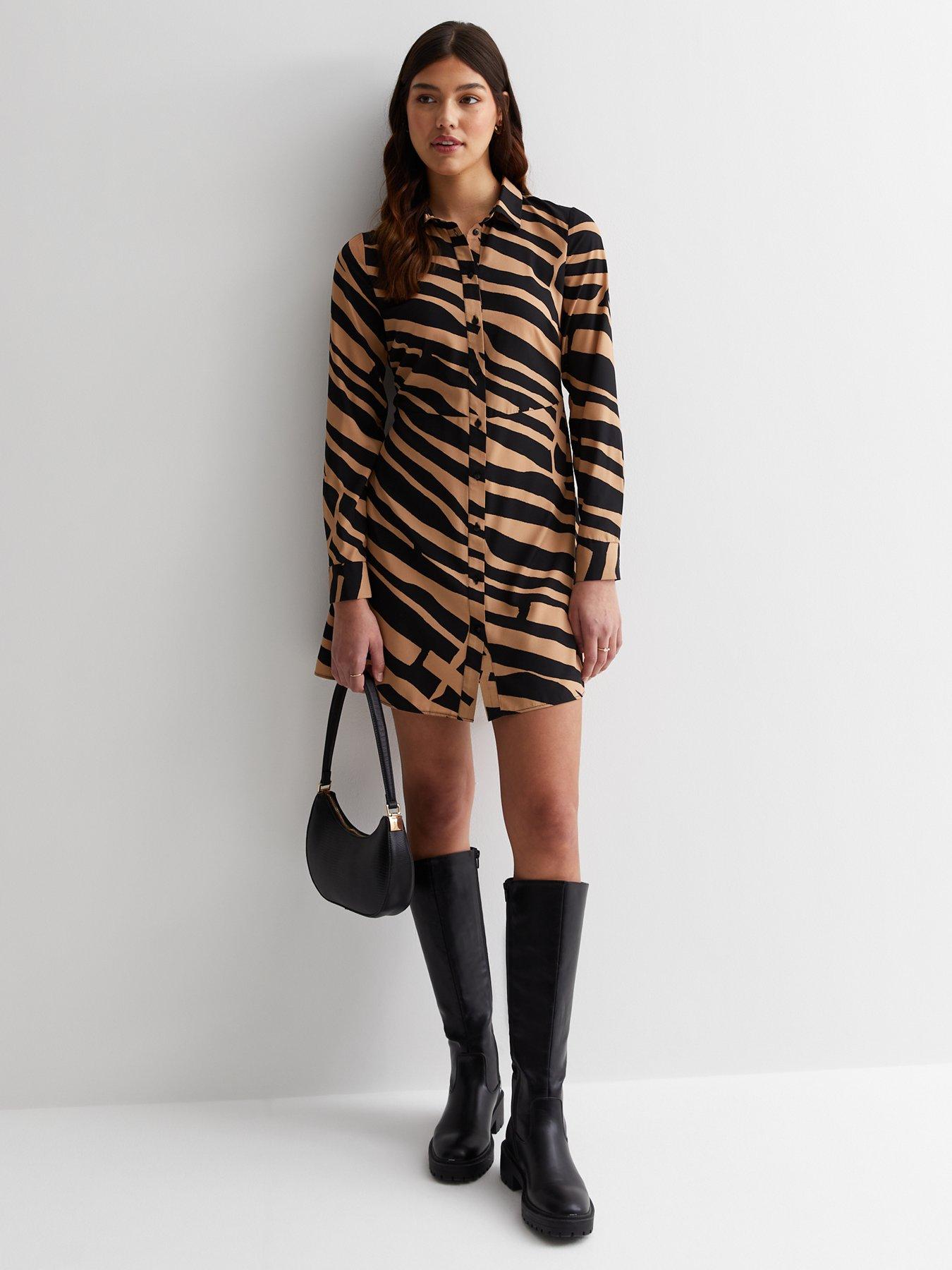 new-look-tall-brown-animal-print-mini-shirt-dressback