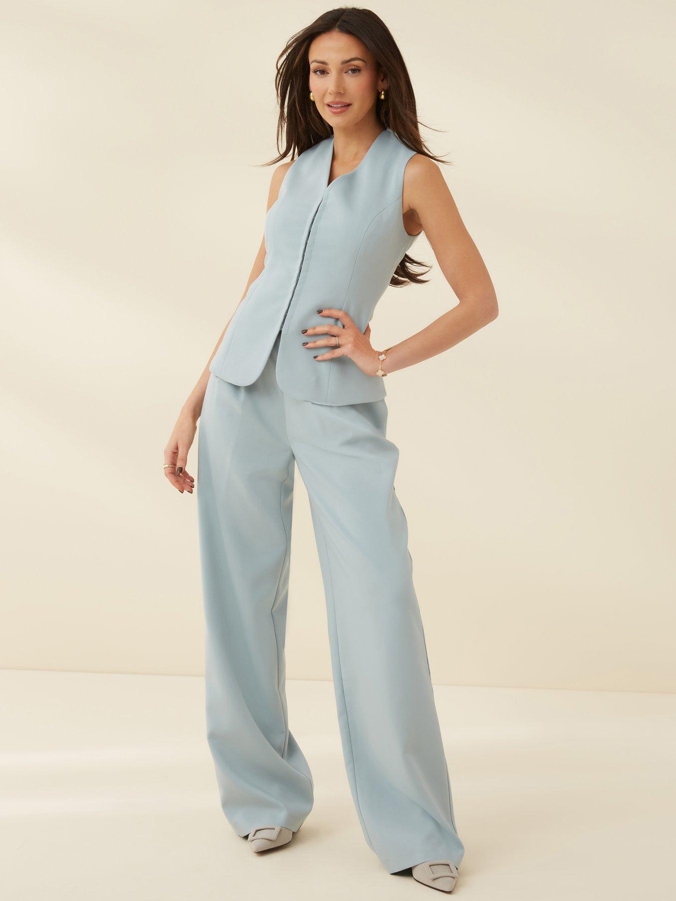 michelle-keegan-co-ord-formal-tailored-wide-leg-trousers--nbspdusky-blue