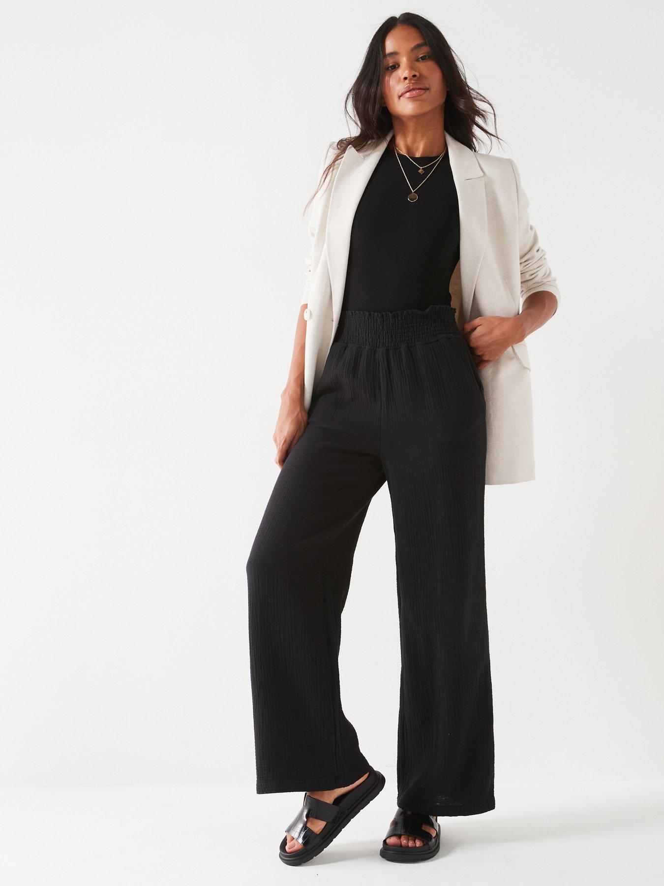 everyday-crinkle-cottonnbspwide-leg-trousers-blackback