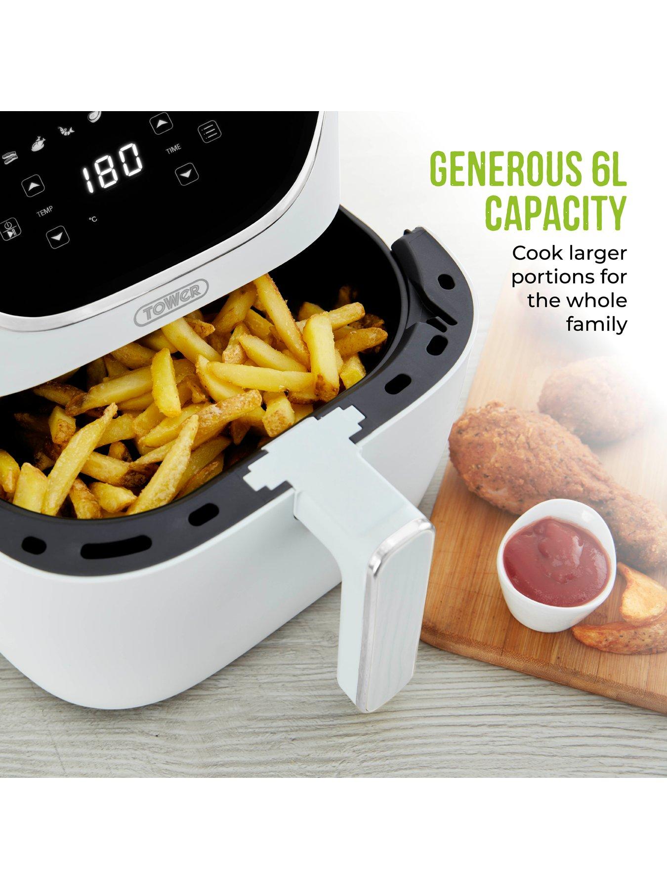 tower-t17127wht-vortx-air-fryer-with-digital-control-panel-1700w-6l-whiteoutfit