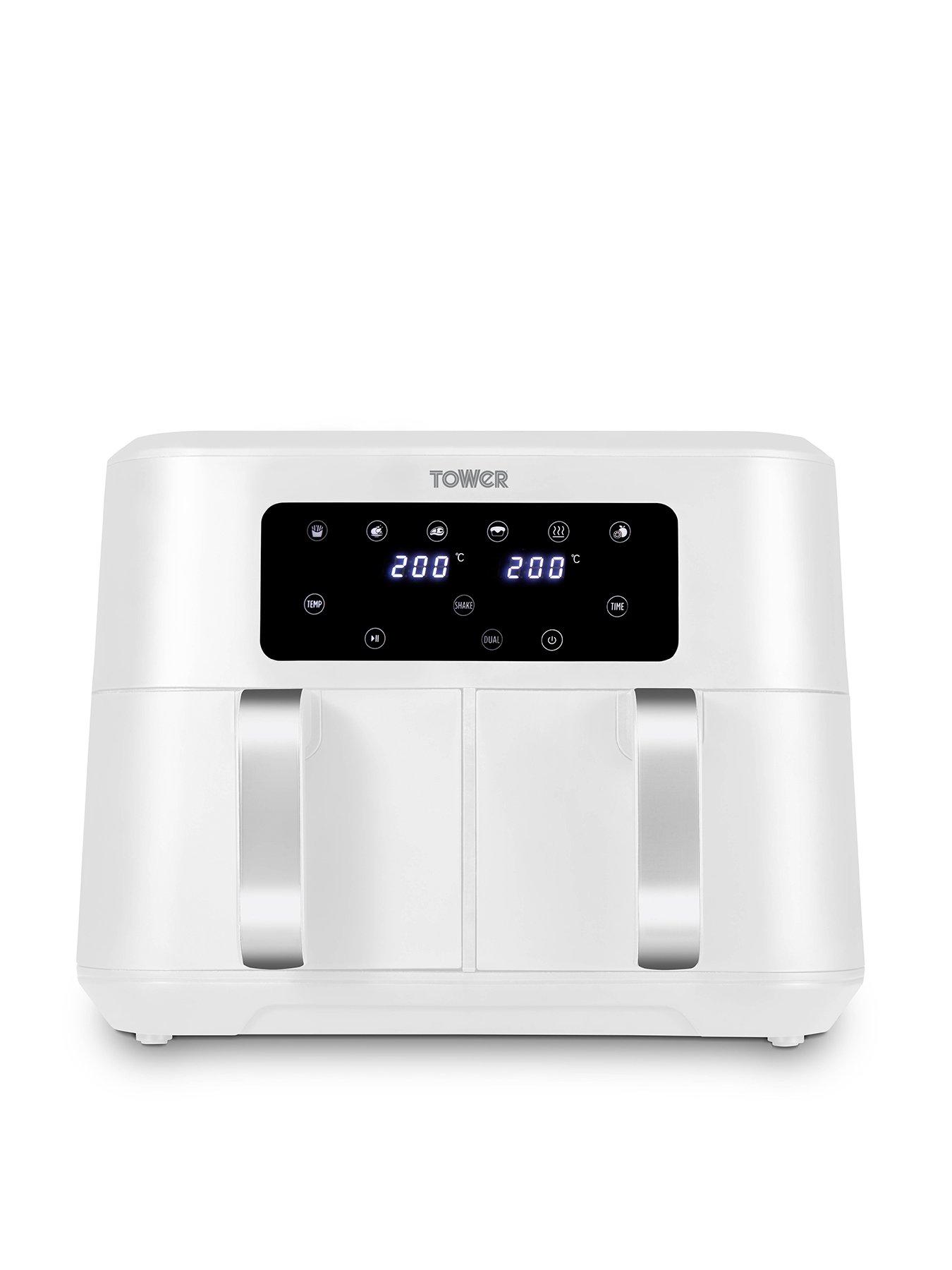 tower-vortx-85l-dual-basket-air-fryer-two-425l-baskets-white
