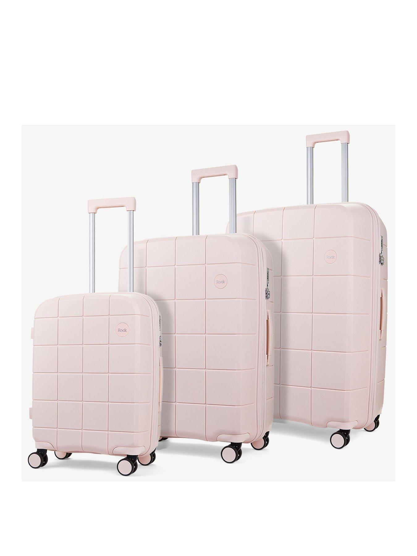 rock-luggage-pixel-8-wheel-hardshell-3pc-suitcase-with-tsa-lock--pastel-pink