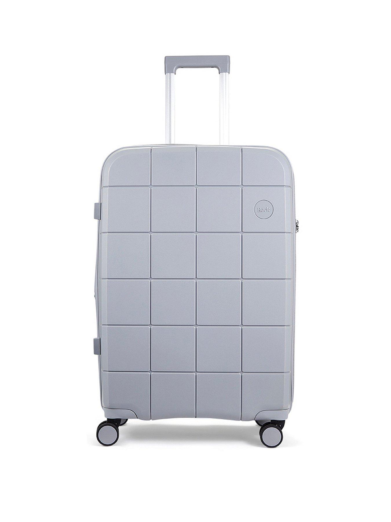 rock-luggage-pixel-8-wheel-hardshell-medium-suitcase-with-tsa-lock--greystillFront