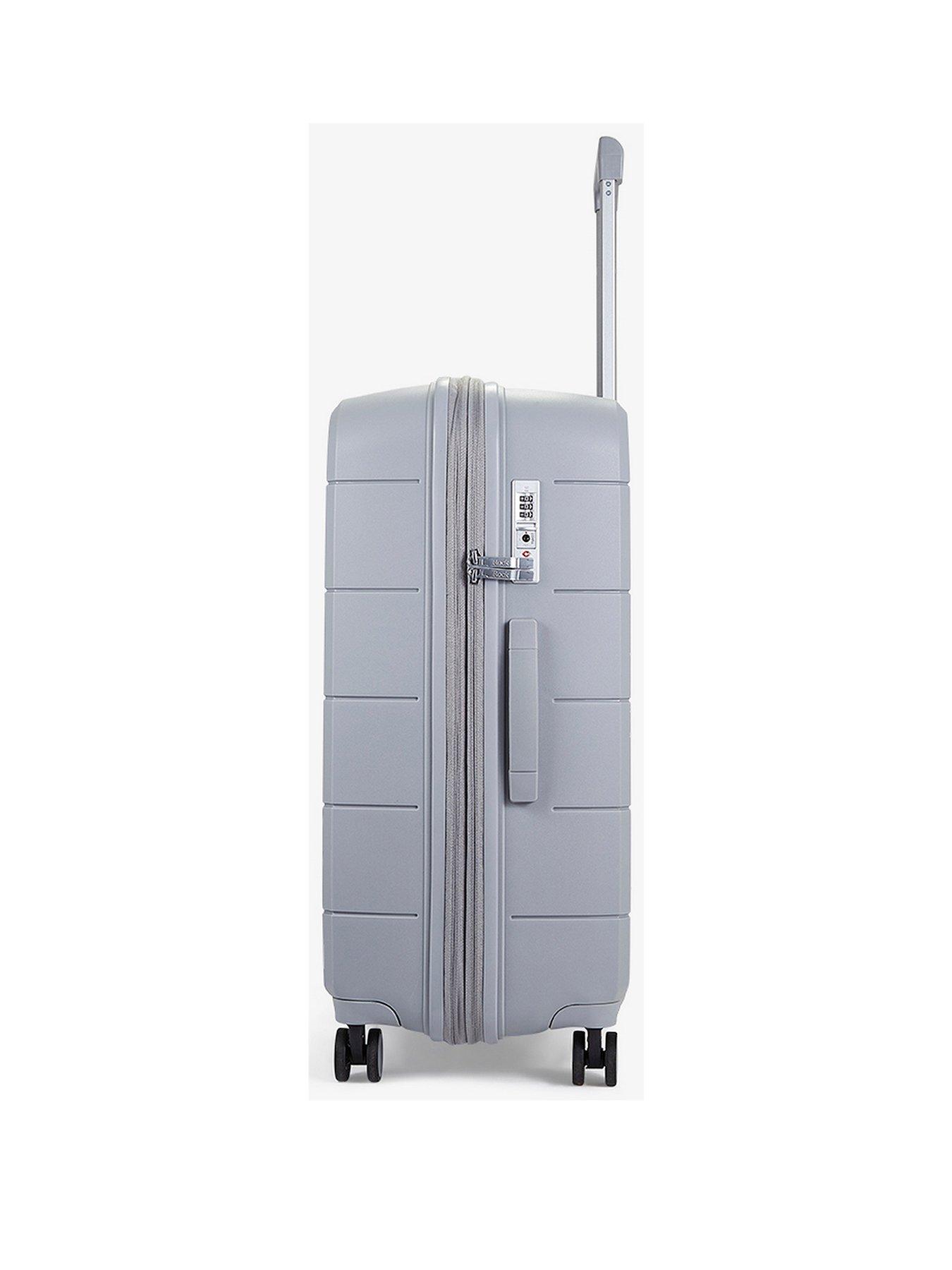 rock-luggage-pixel-8-wheel-hardshell-small-suitcase-with-tsa-lock--greystillFront