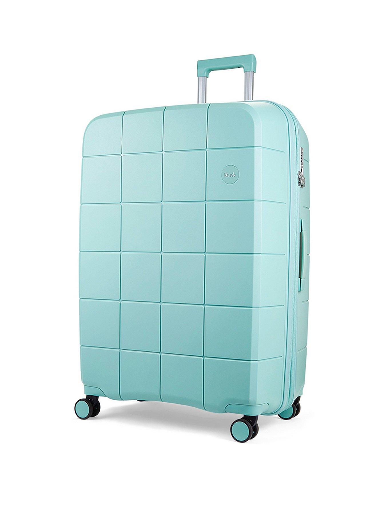 rock-luggage-pixel-8-wheel-hardshell-3-piece-suitcase-set-with-tsa-locks-pastel-greenstillFront