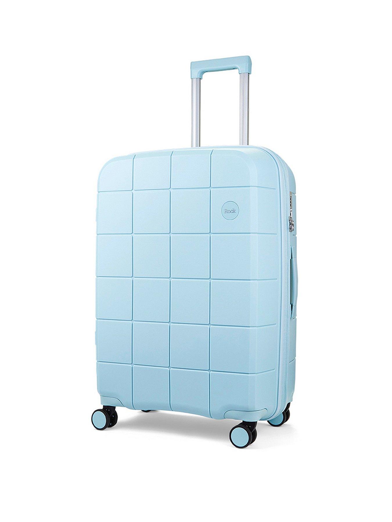 rock-luggage-pixel-8-wheel-hardshell-mediumnbspsuitcase-with-tsa-lock-pastel-blue