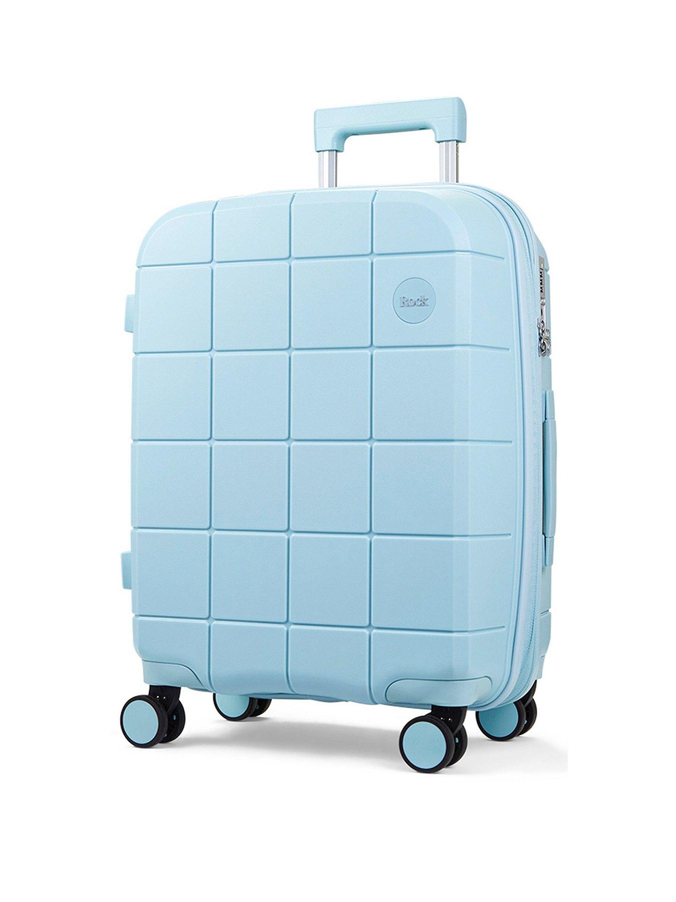 rock-luggage-pixel-8-wheel-hardshell-small-suitcase-with-tsa-lock--nbsppastel-blue