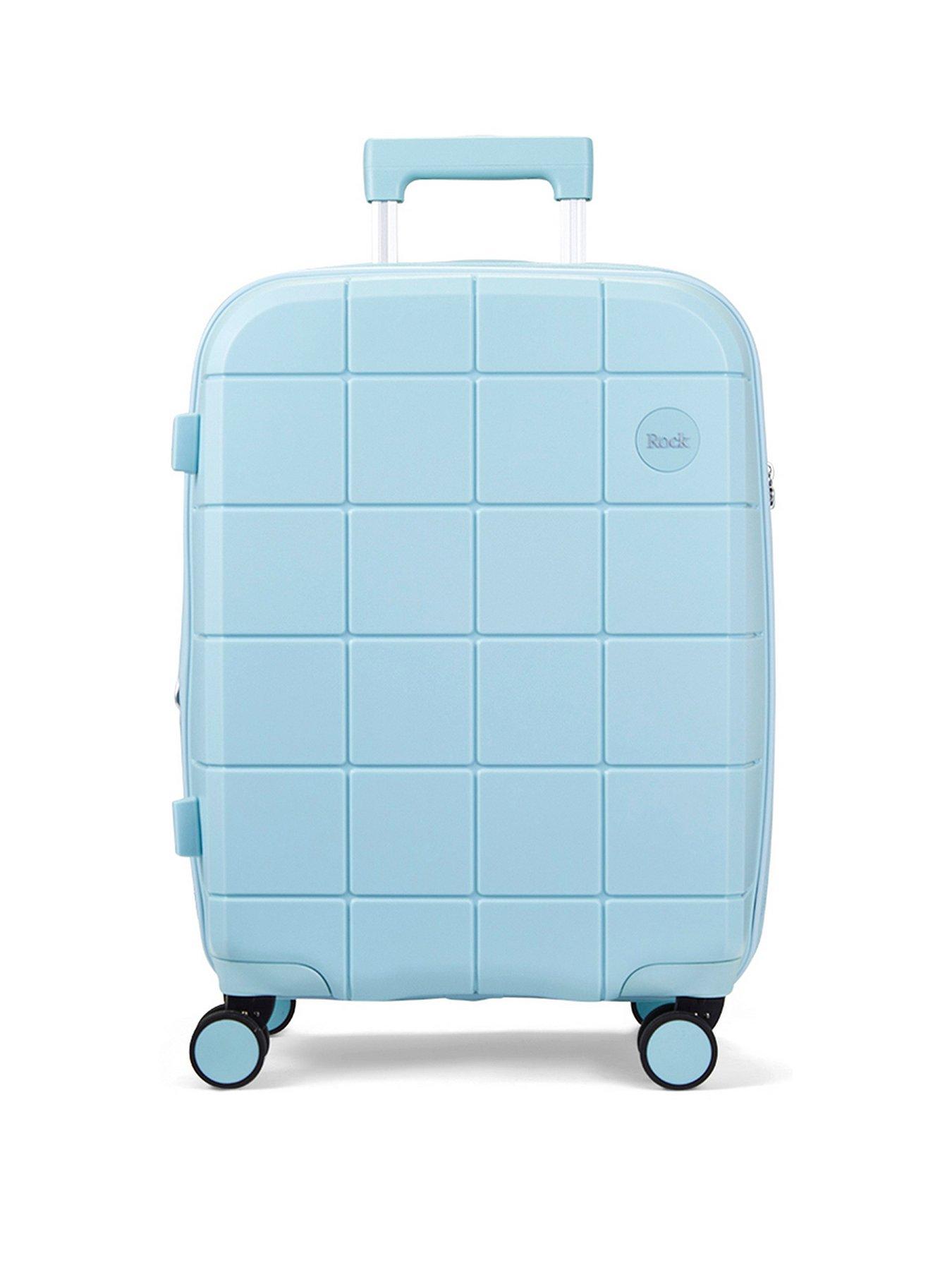 rock-luggage-pixel-8-wheel-hardshell-small-suitcase-with-tsa-lock--nbsppastel-bluestillFront