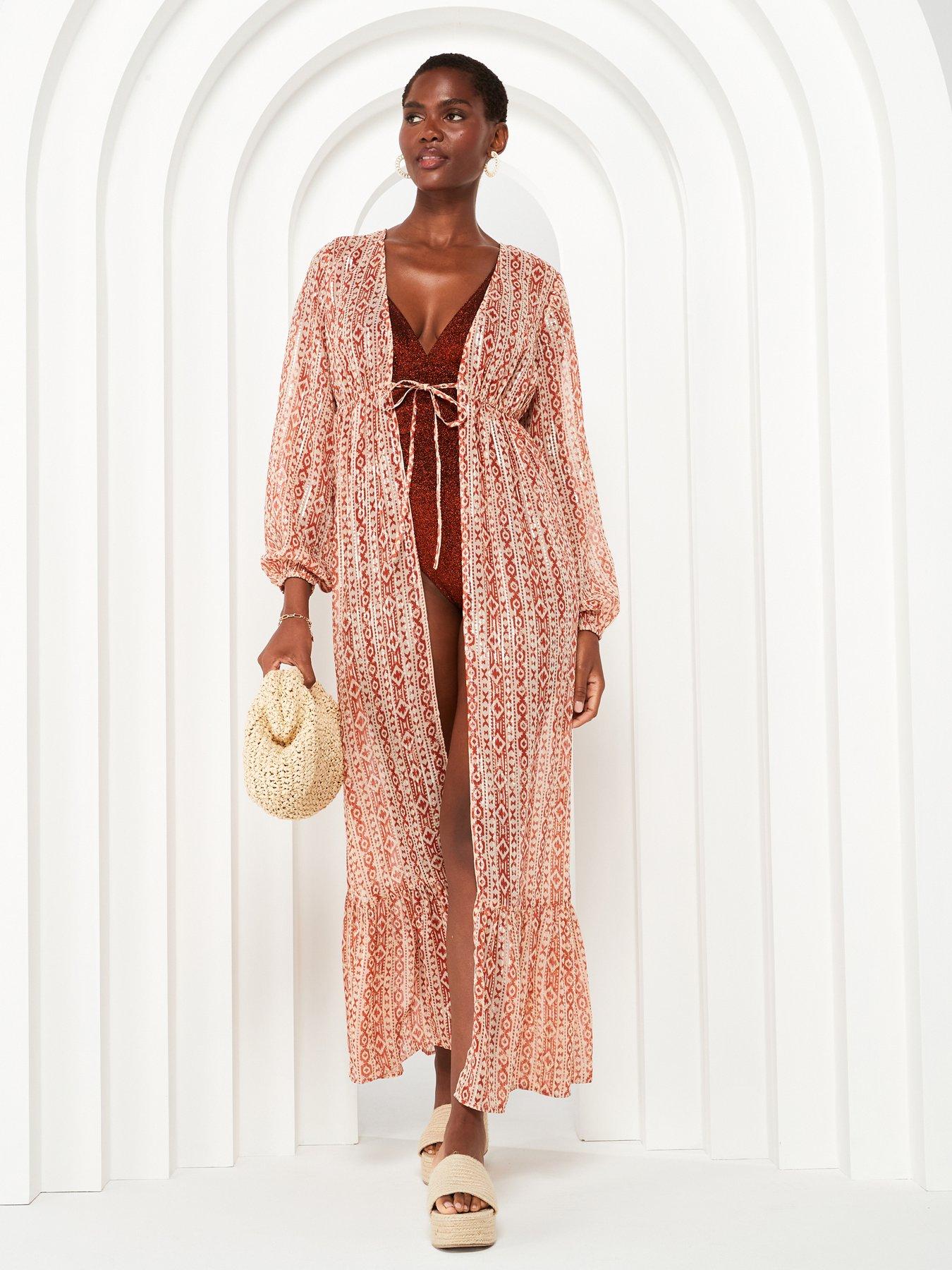 v-by-very-lurex-tie-front-maxi-cover-up-orangeoutfit