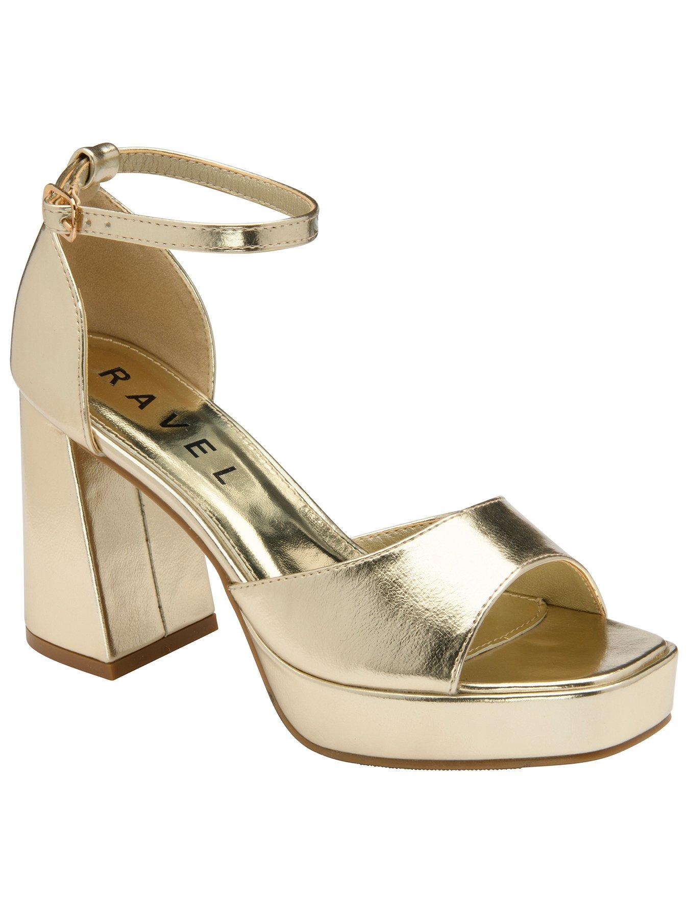 Gold high best sale heels ireland