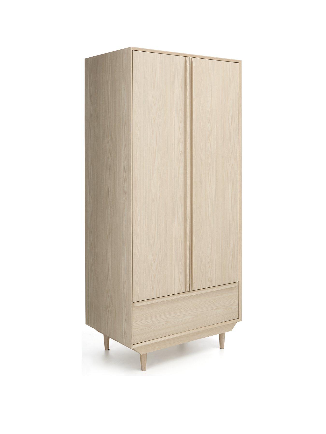 very-home-marcel-2-door-1-drawer-wardrobe-oakback