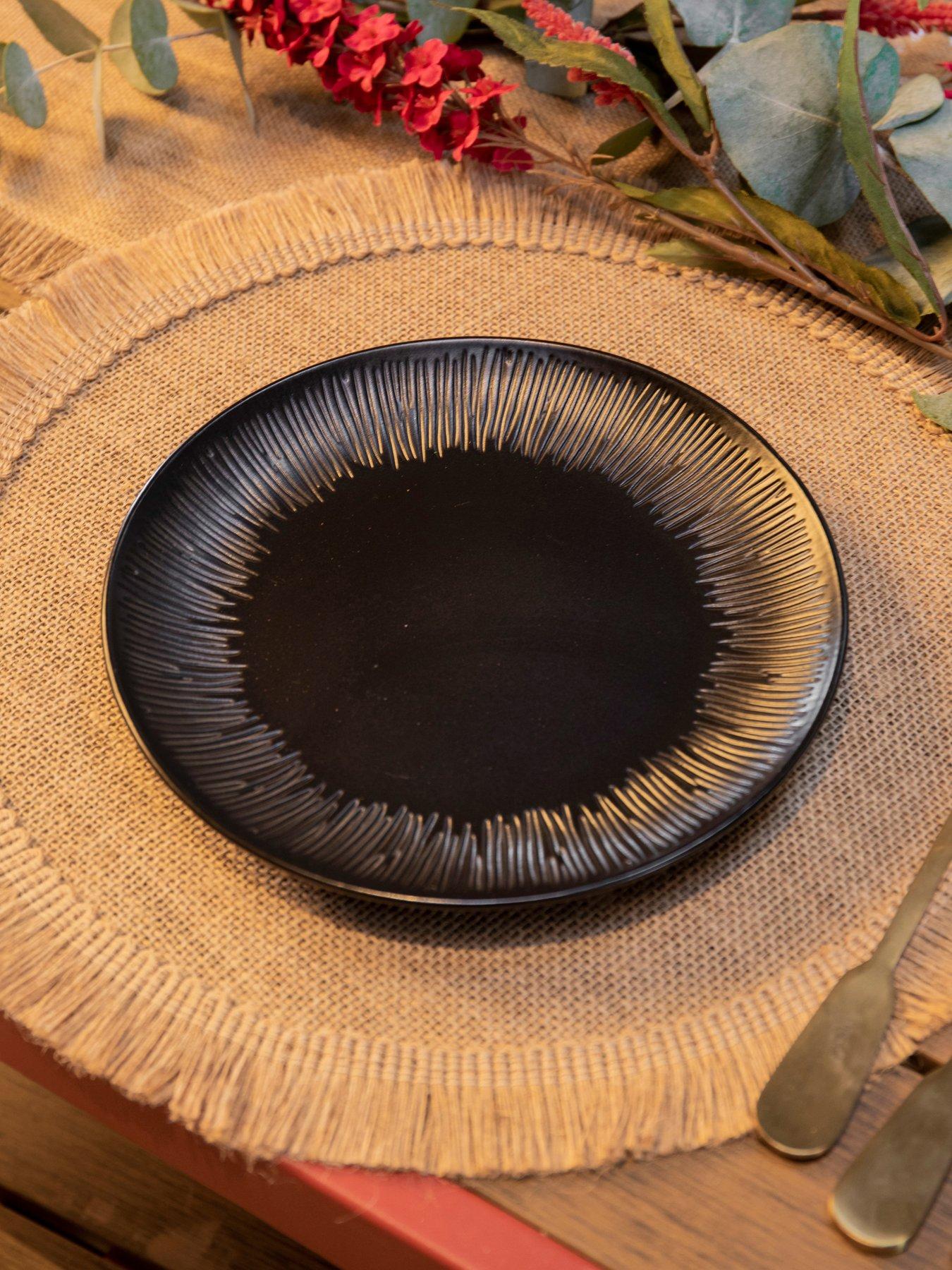 Mikasa Mk Round Placemat Set Of 4 Hessian