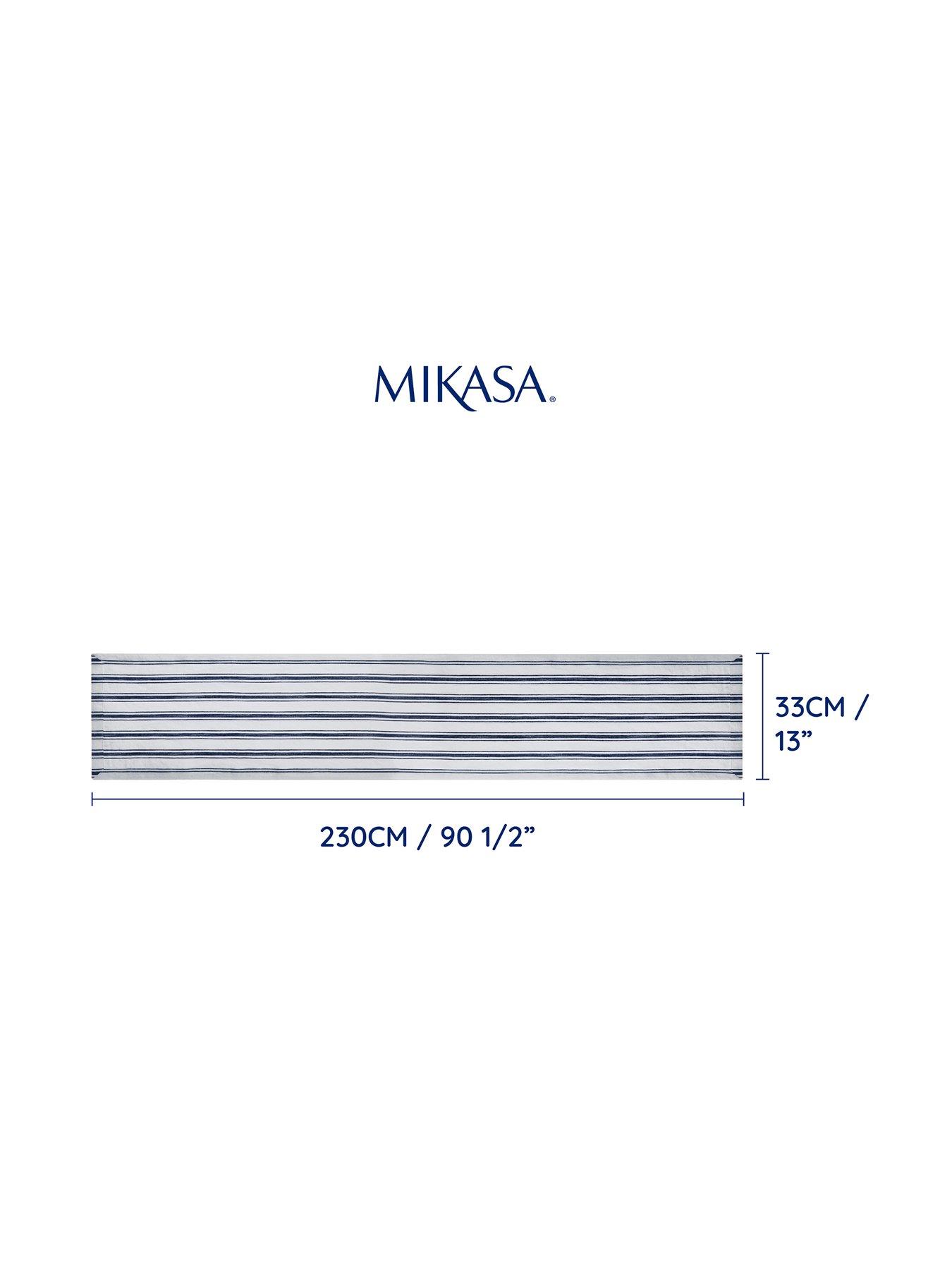 mikasa-mk-cotton-linen-table-runner-navy-stripedetail