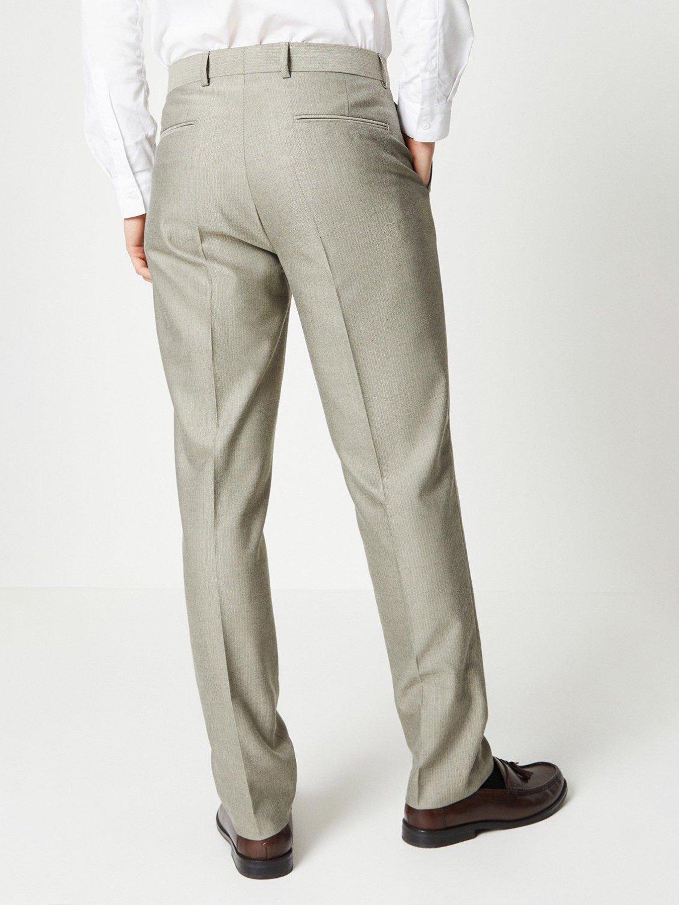 burton-menswear-london-burton-herringbone-trouser-beigestillFront