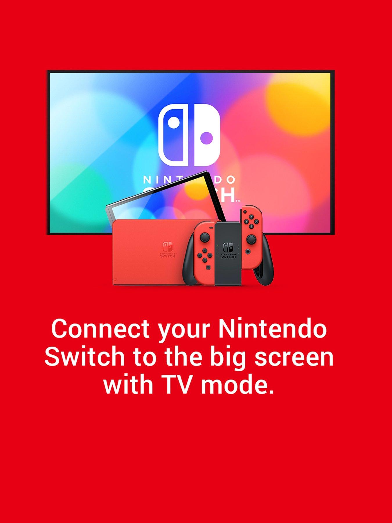 Image 4 of 7 of Nintendo Switch OLED Nintendo Switch OLED Console - Mario Red Edition