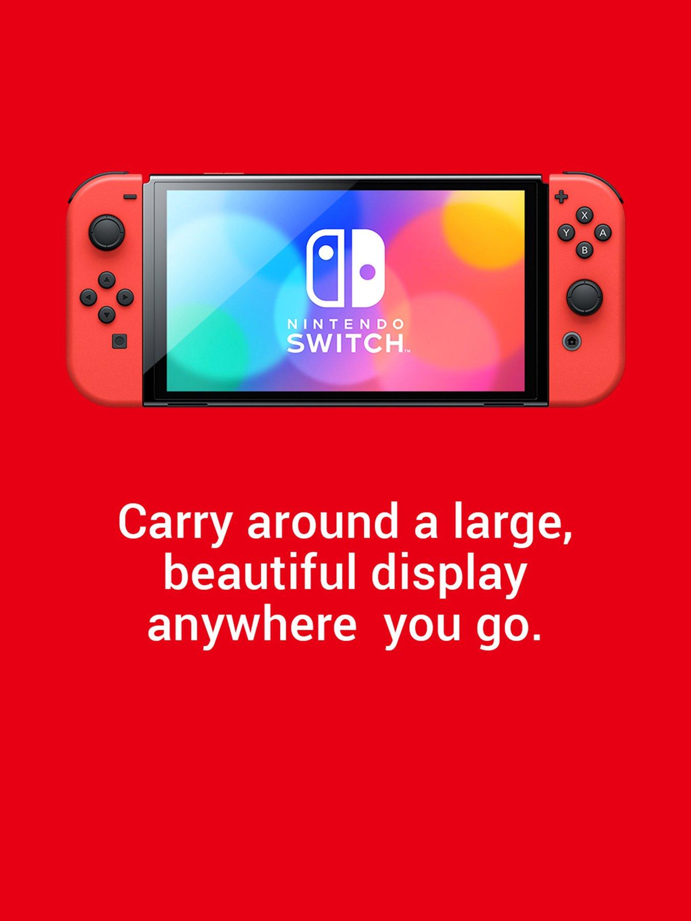 Image 5 of 7 of Nintendo Switch OLED Nintendo Switch OLED Console - Mario Red Edition