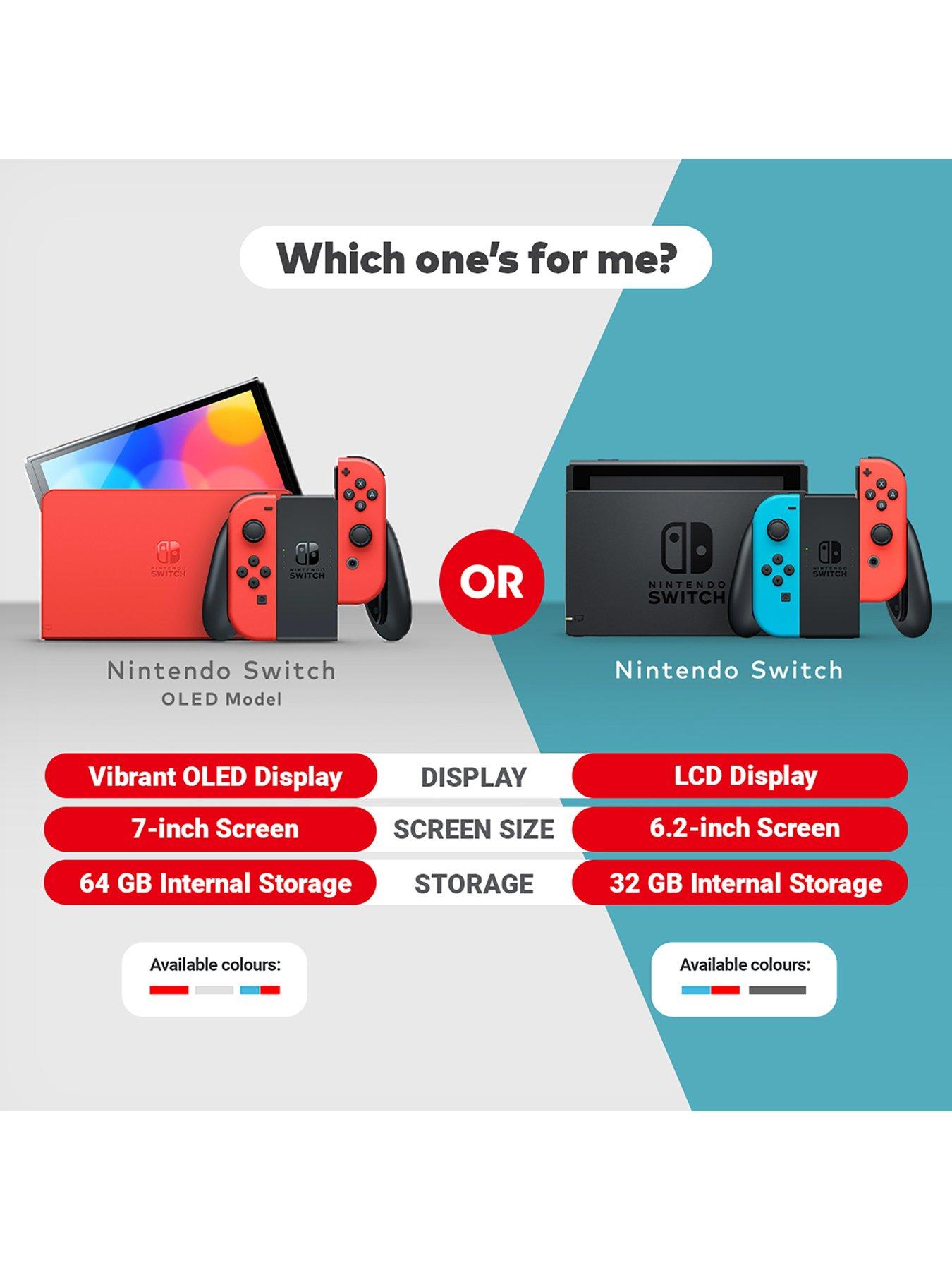 Image 6 of 7 of Nintendo Switch OLED Nintendo Switch OLED Console - Mario Red Edition