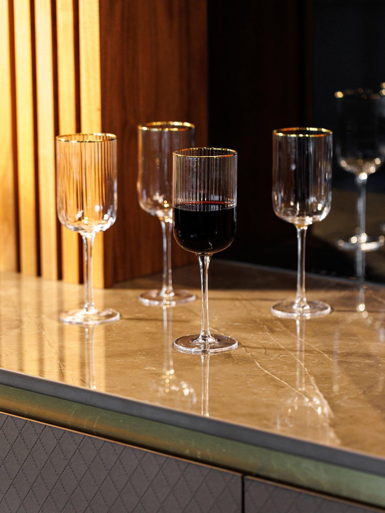 Image 1 of 7 of Mikasa Sorrento Red Wine Glasses &ndash; Set of 4