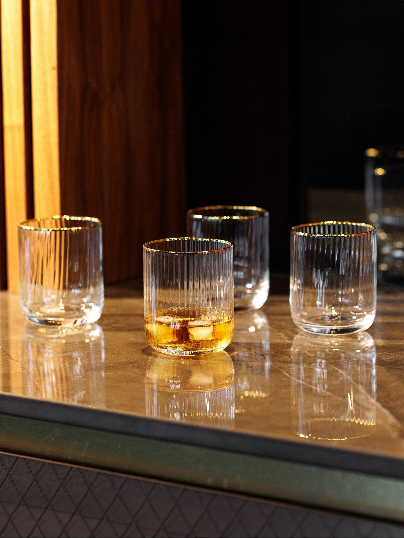 Mikasa Sorrento Stemless Glasses – Set of 4