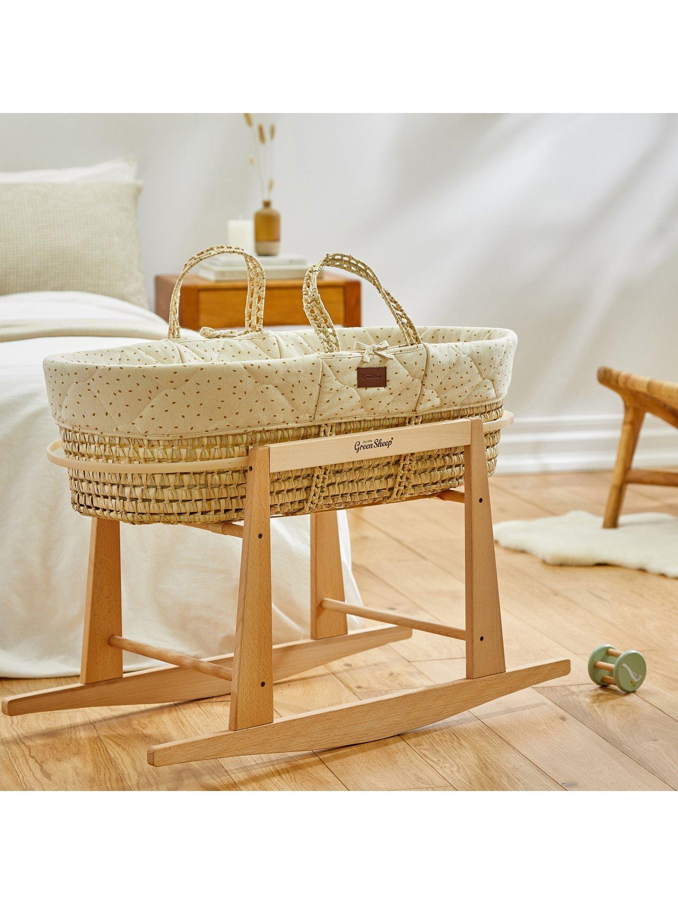 Quilted store moses basket