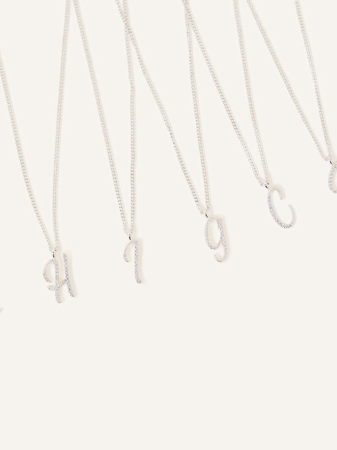 accessorize-sterling-silver-plated-initial-pendantfront