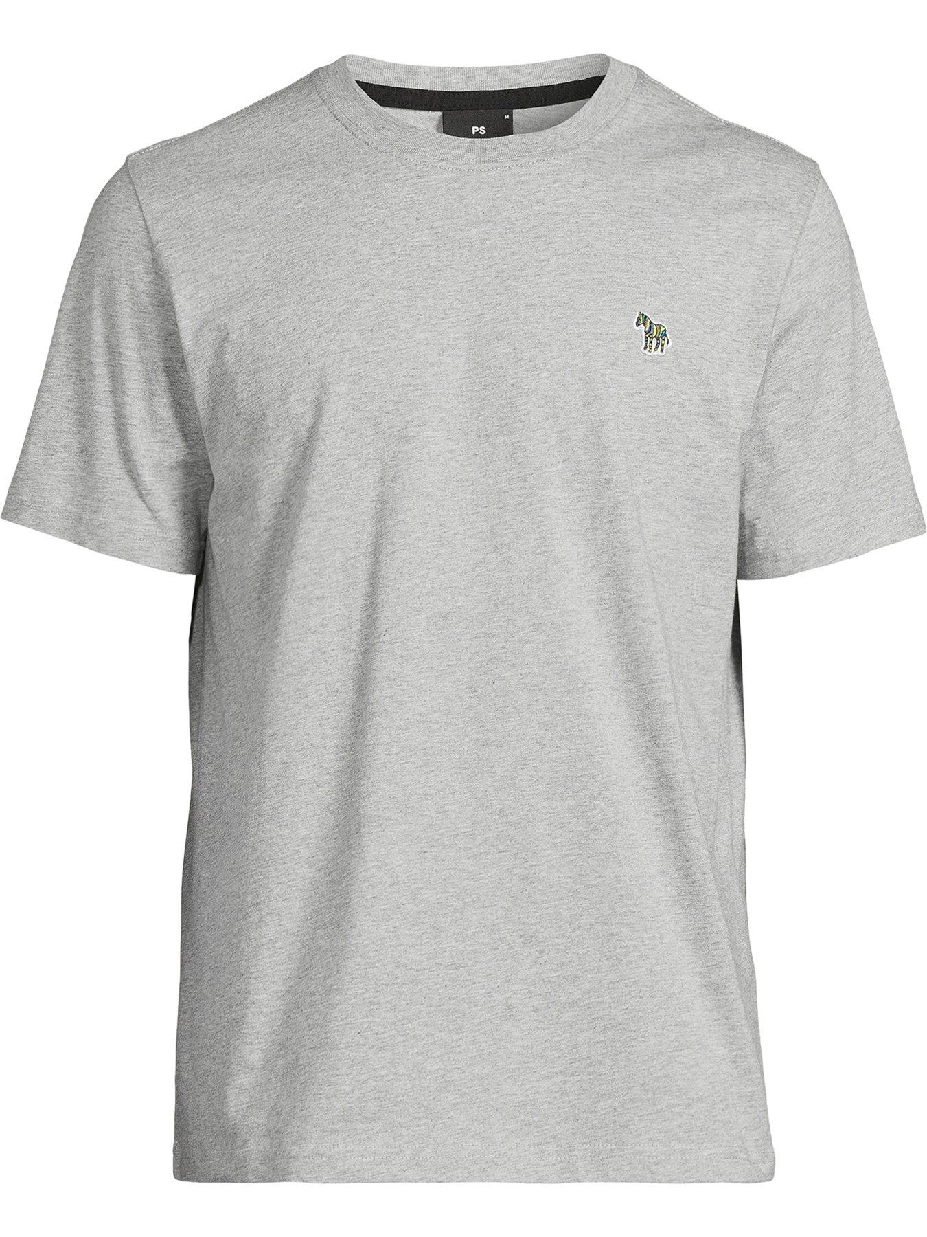 Image 3 of 5 of PS PAUL SMITH Zebra Regular Fit T-shirt - Grey