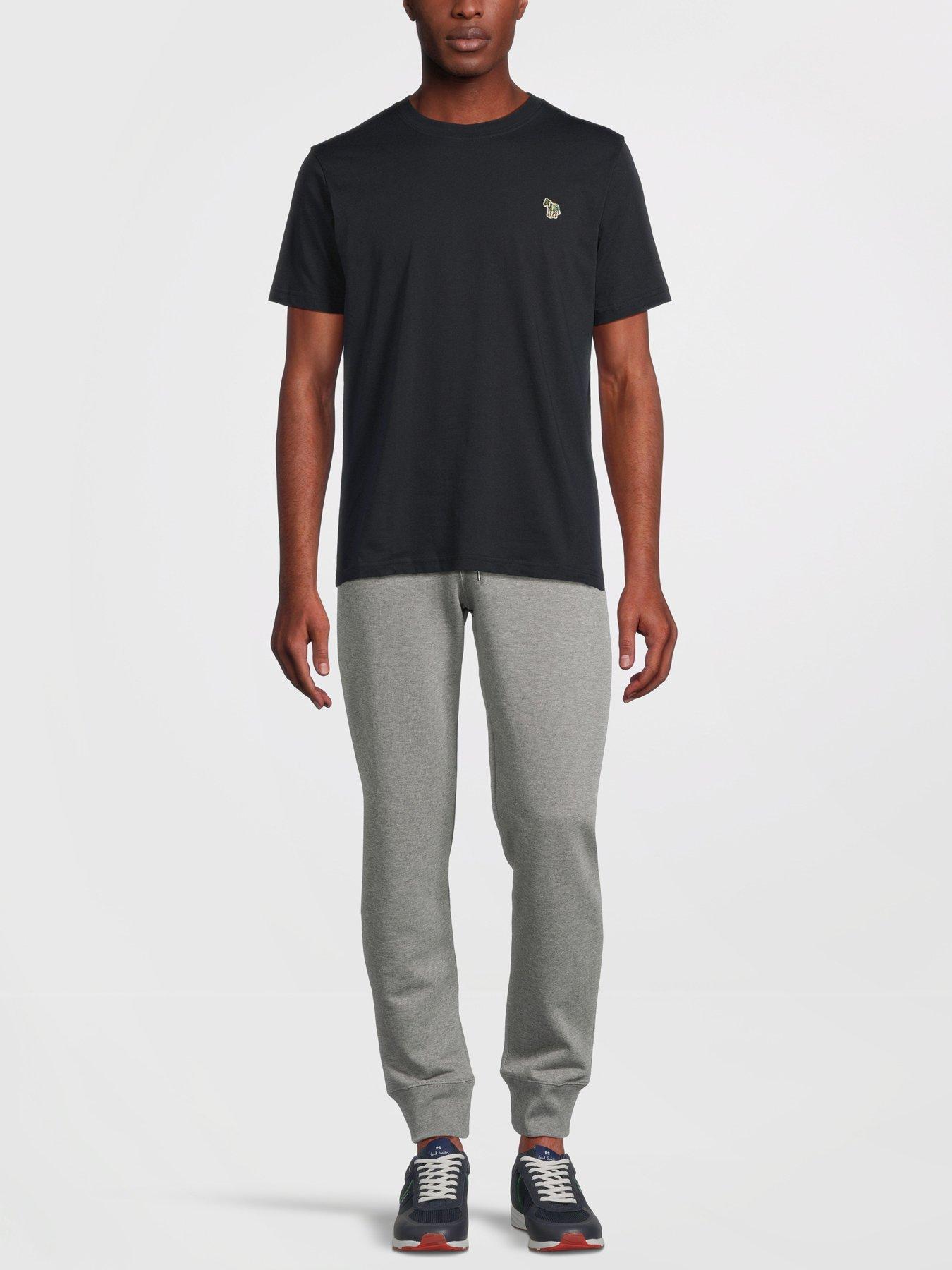 Image 3 of 5 of PS PAUL SMITH Mens Regular Fit Zebra Logo T-Shirt - Black