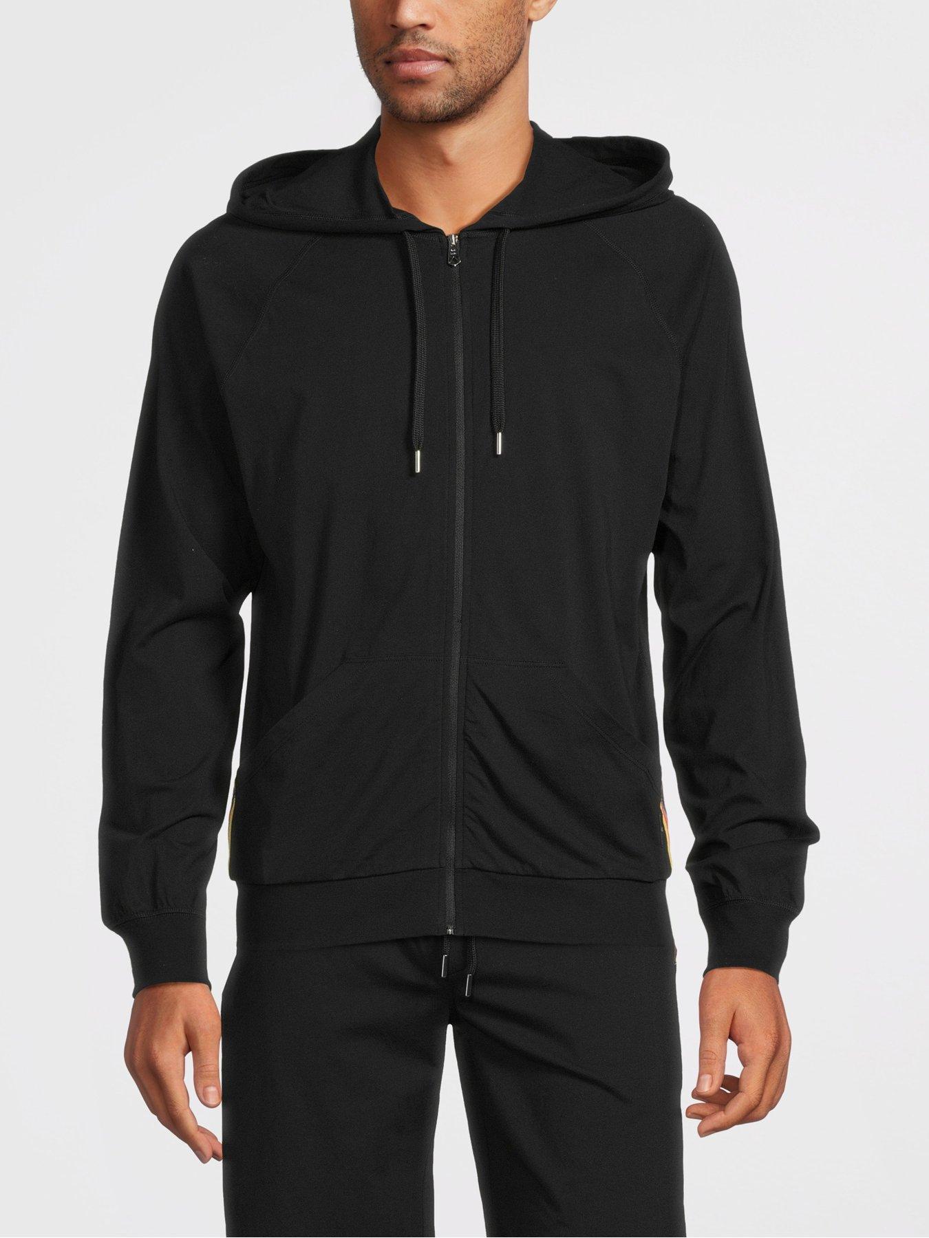 PS PAUL SMITH Jersey Hoodie - Black