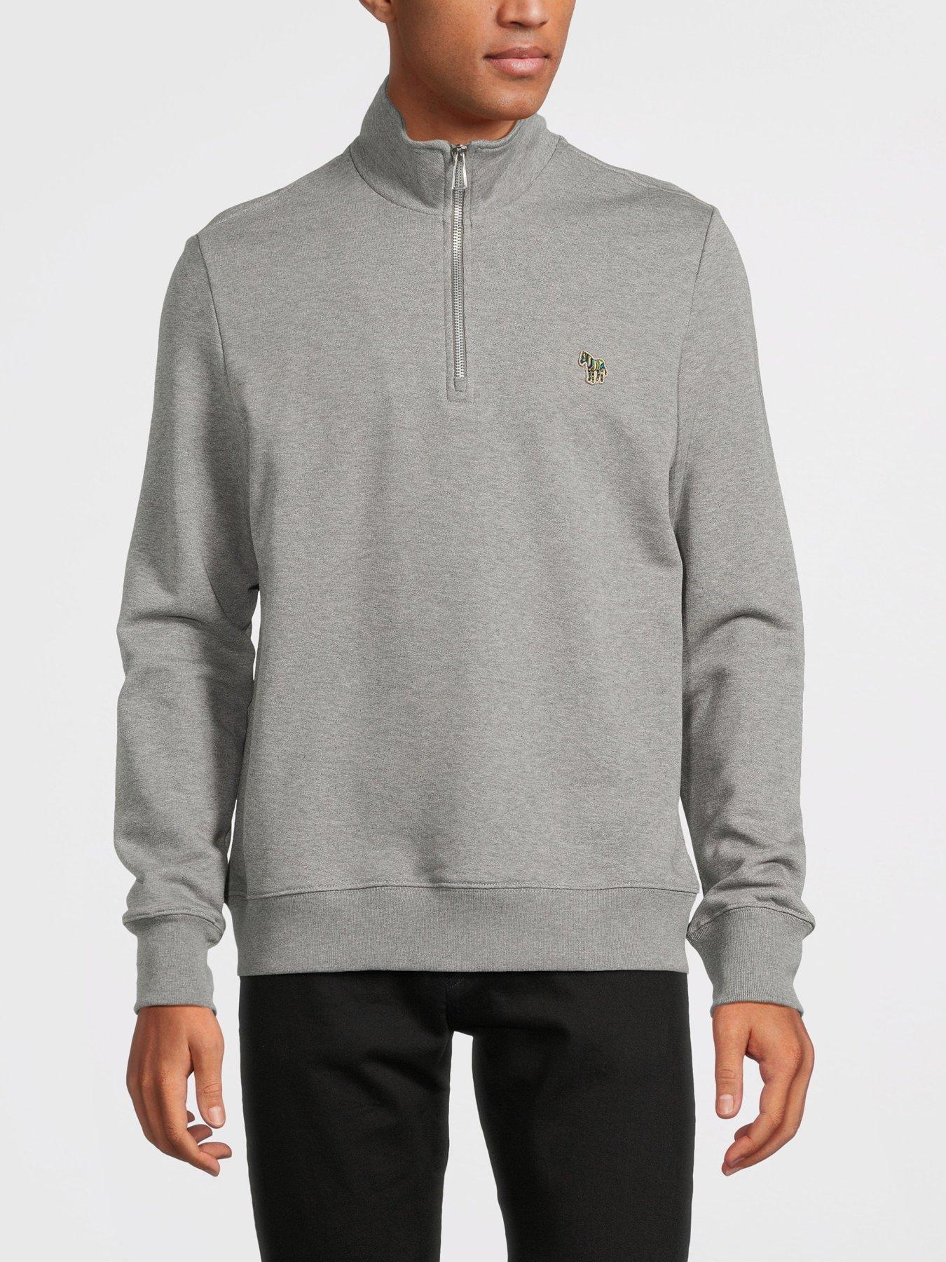 ps-paul-smith-zebra-regular-fit-half-zip-sweatshirt-grey