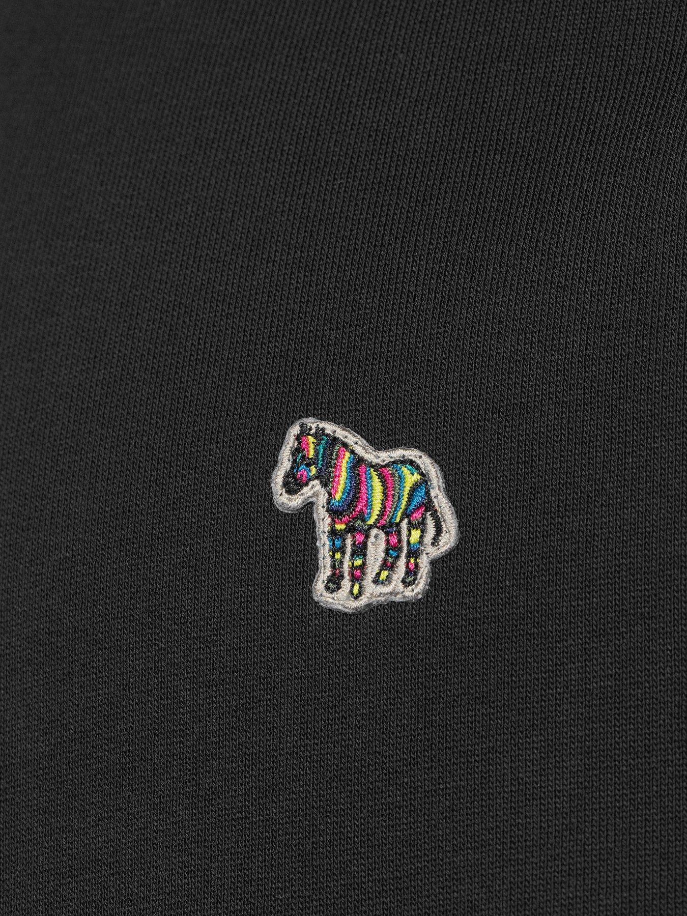 Image 5 of 5 of PS PAUL SMITH Zebra Regular Fit Sweatshirt - Black