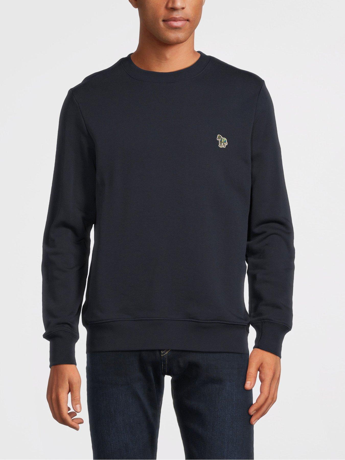 Zebra Regular Fit Sweatshirt Navy