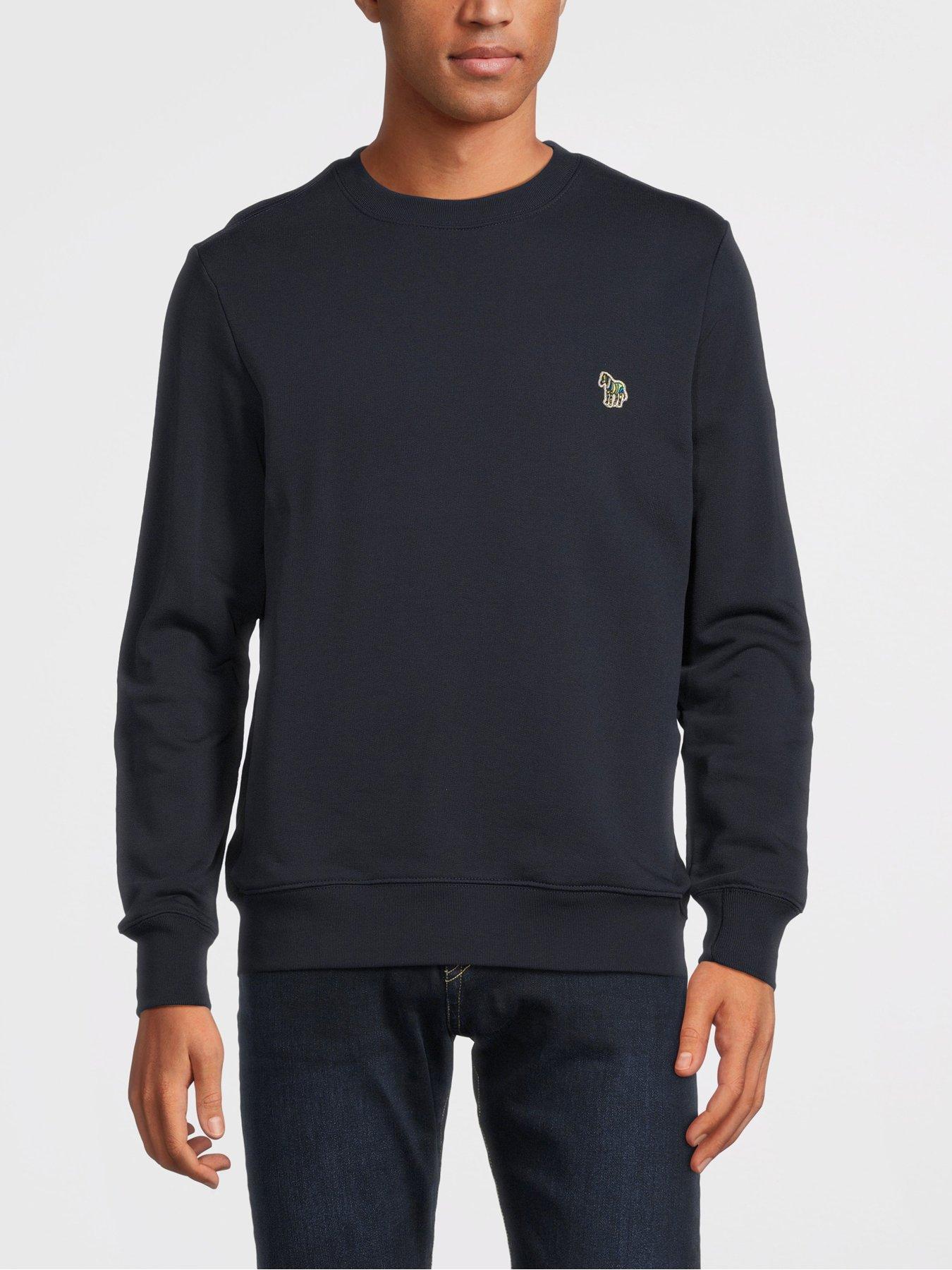 PS PAUL SMITH Zebra Regular Fit Sweatshirt - Navy