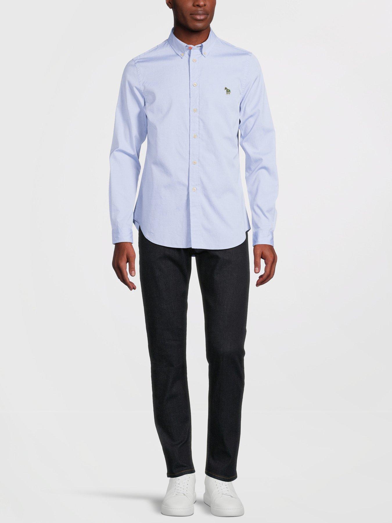 ps-paul-smith-zebra-badge-long-sleeve-tailored-fit-shirt-light-bluenbspstillFront