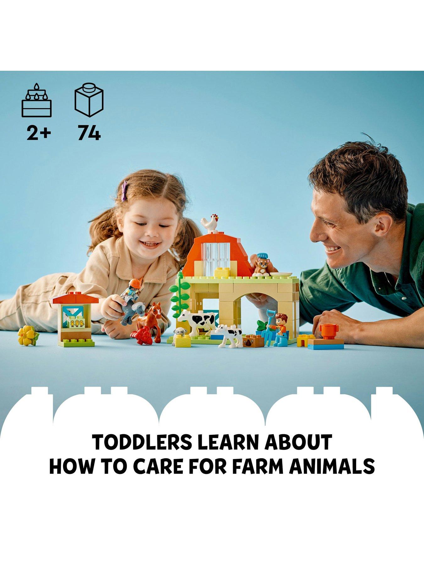 Image 2 of 7 of LEGO Duplo Caring for Animals at the Farm 10416