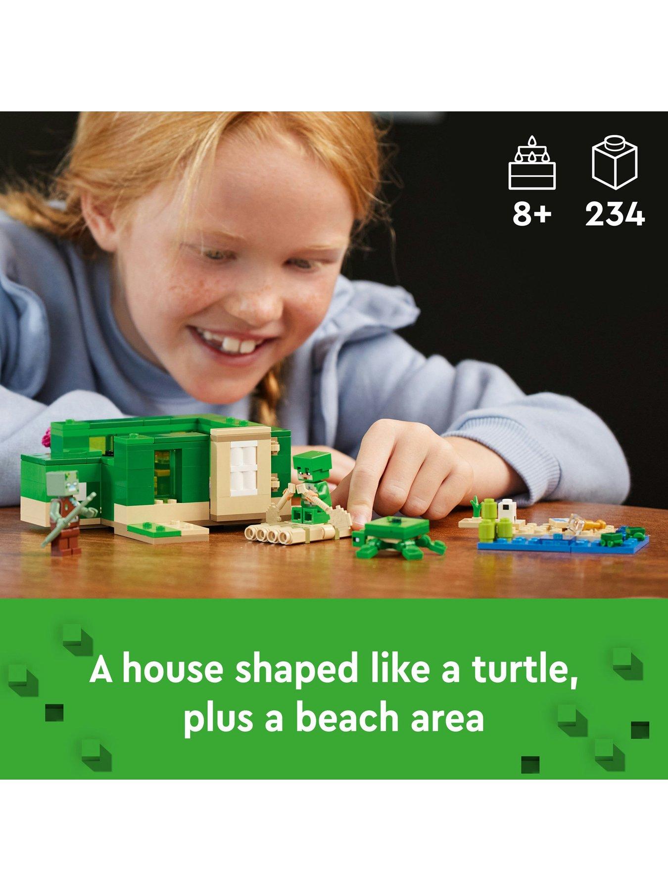 Image 2 of 8 of LEGO Minecraft The Turtle Beach House Model 21254