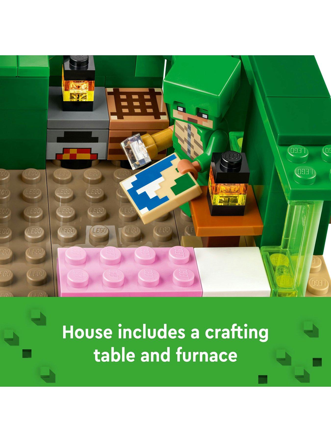 Image 3 of 8 of LEGO Minecraft The Turtle Beach House Model 21254