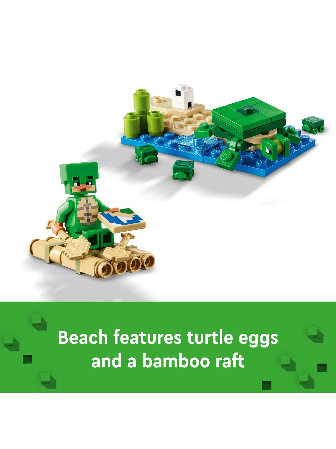 Image 4 of 8 of LEGO Minecraft The Turtle Beach House Model 21254