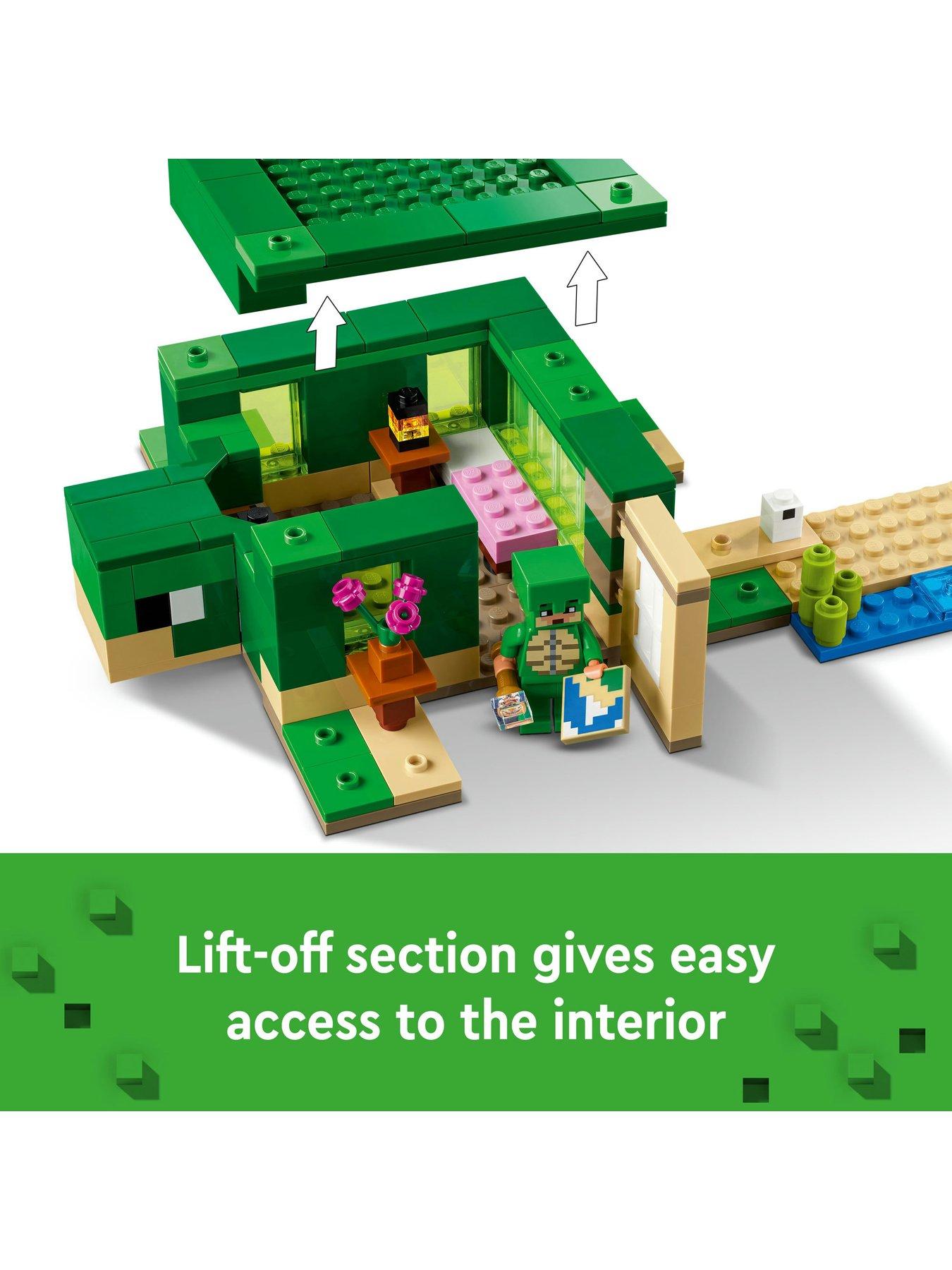 Image 5 of 8 of LEGO Minecraft The Turtle Beach House Model 21254