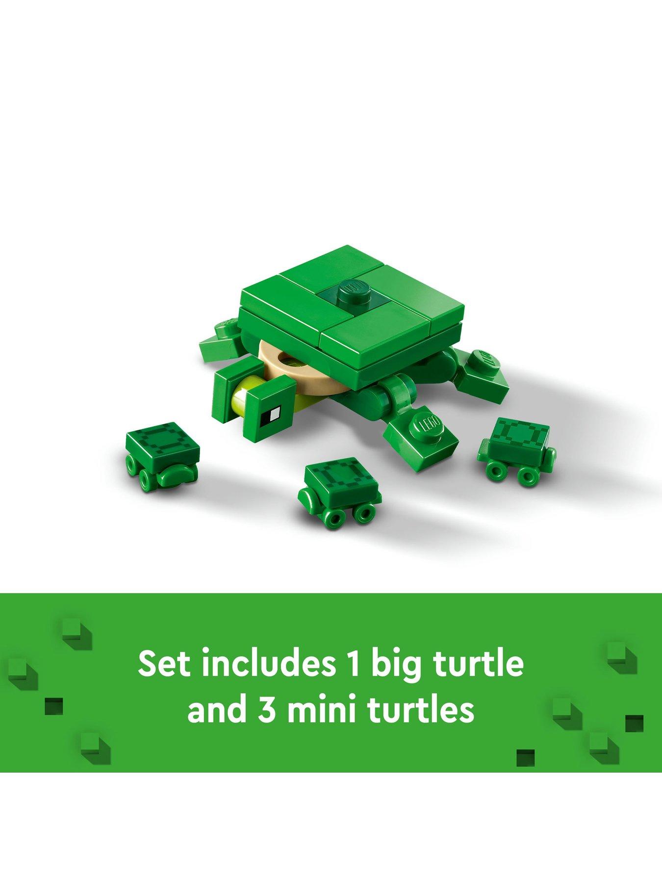 Image 6 of 8 of LEGO Minecraft The Turtle Beach House Model 21254