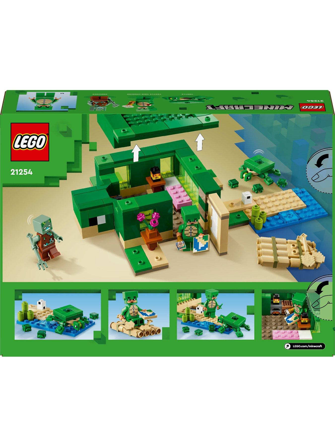 Image 7 of 8 of LEGO Minecraft The Turtle Beach House Model 21254