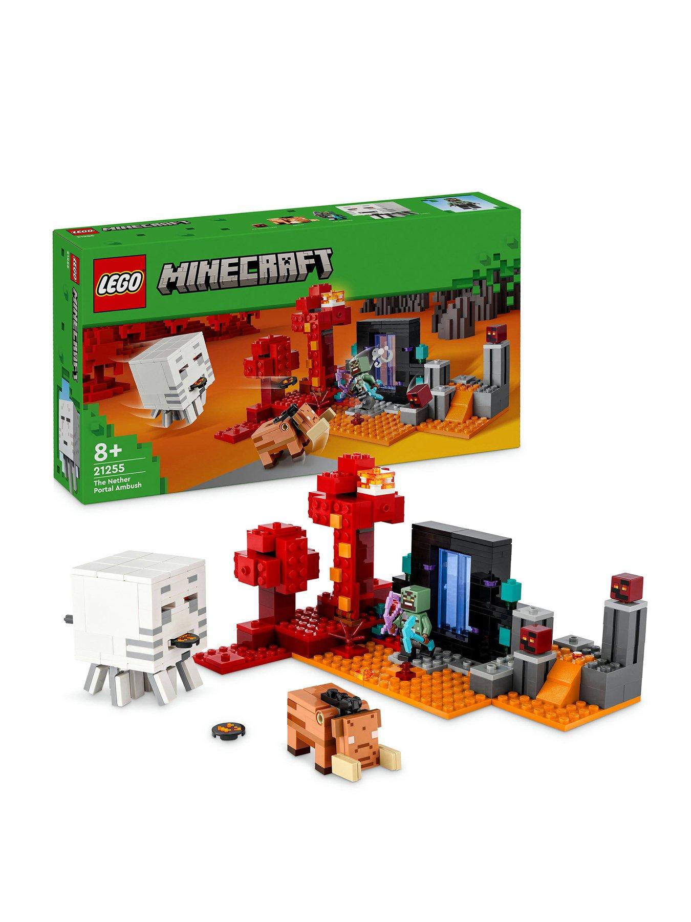 lego-minecraft-the-nether-portal-ambush-toy-21255front