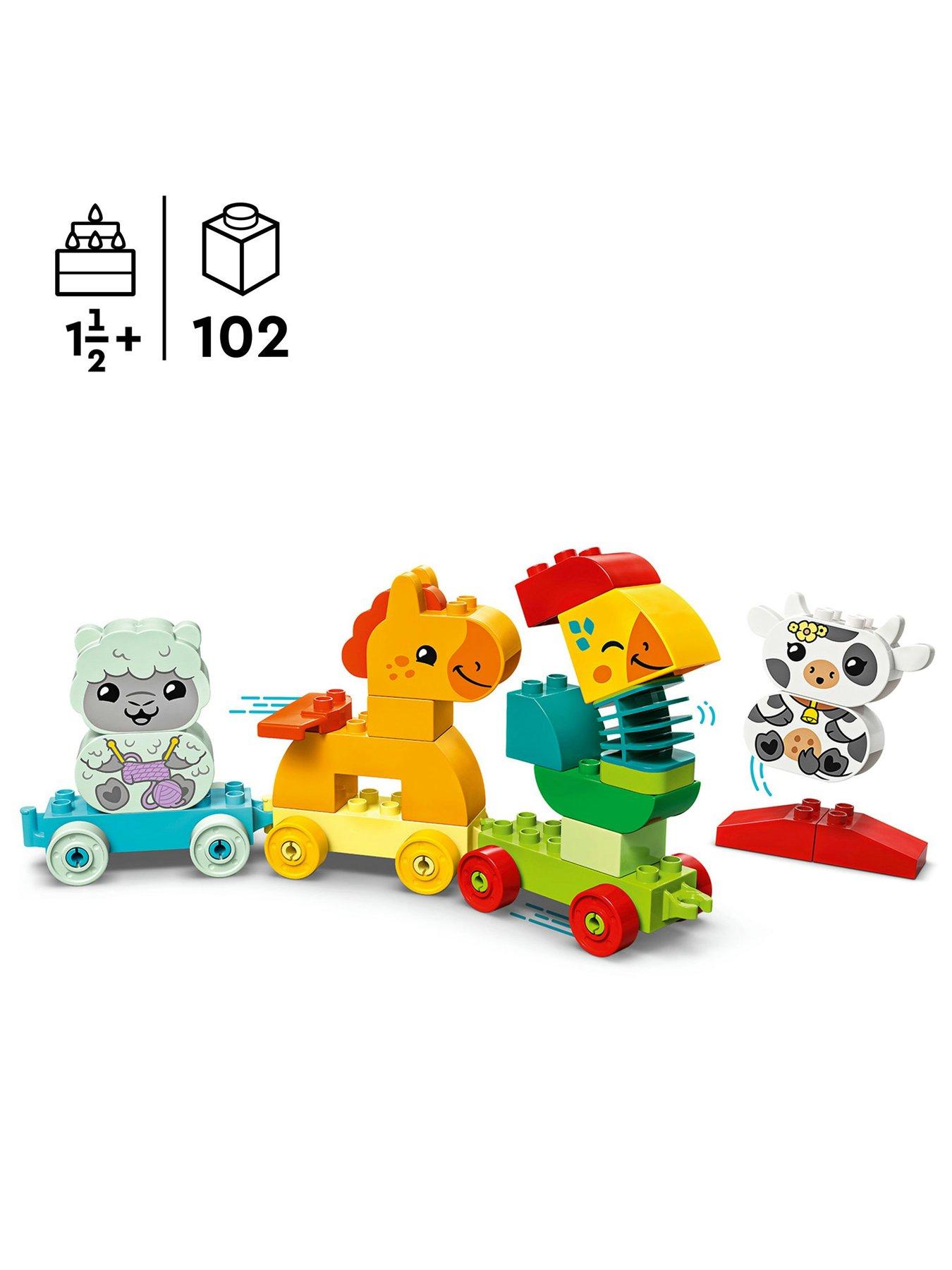 Image 2 of 7 of LEGO Duplo My First Animal Train Nature Toy 10412