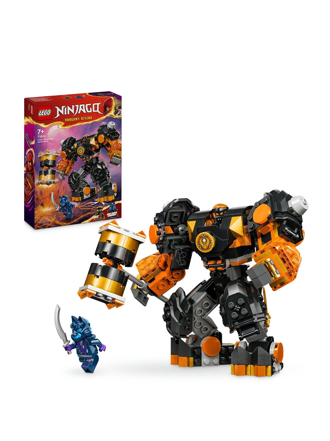 Image of LEGO Ninjago Cole’s Elemental Earth Mech Action Figure 71806