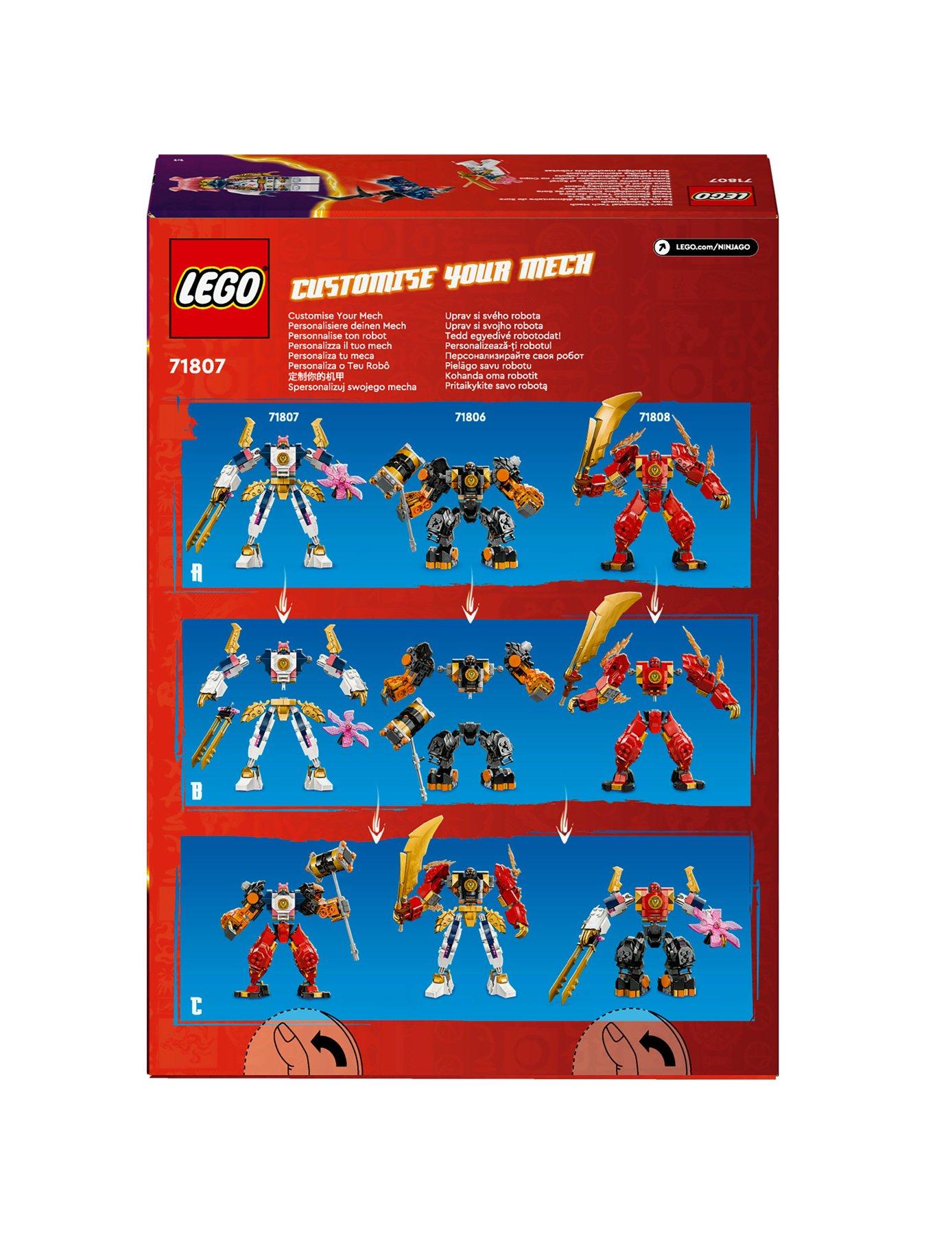 Image 5 of 5 of LEGO Ninjago Sora&rsquo;s Elemental Tech Mech Action Figure 71807