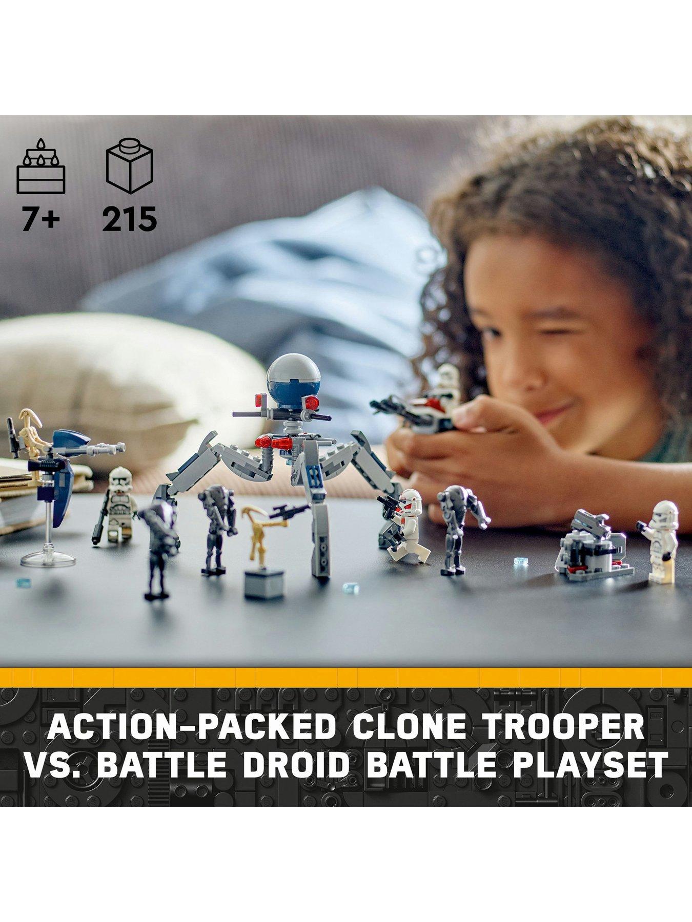 LEGO Star Wars 75372 Clone Trooper & Battle Droid Battle Pack is 'a home  run