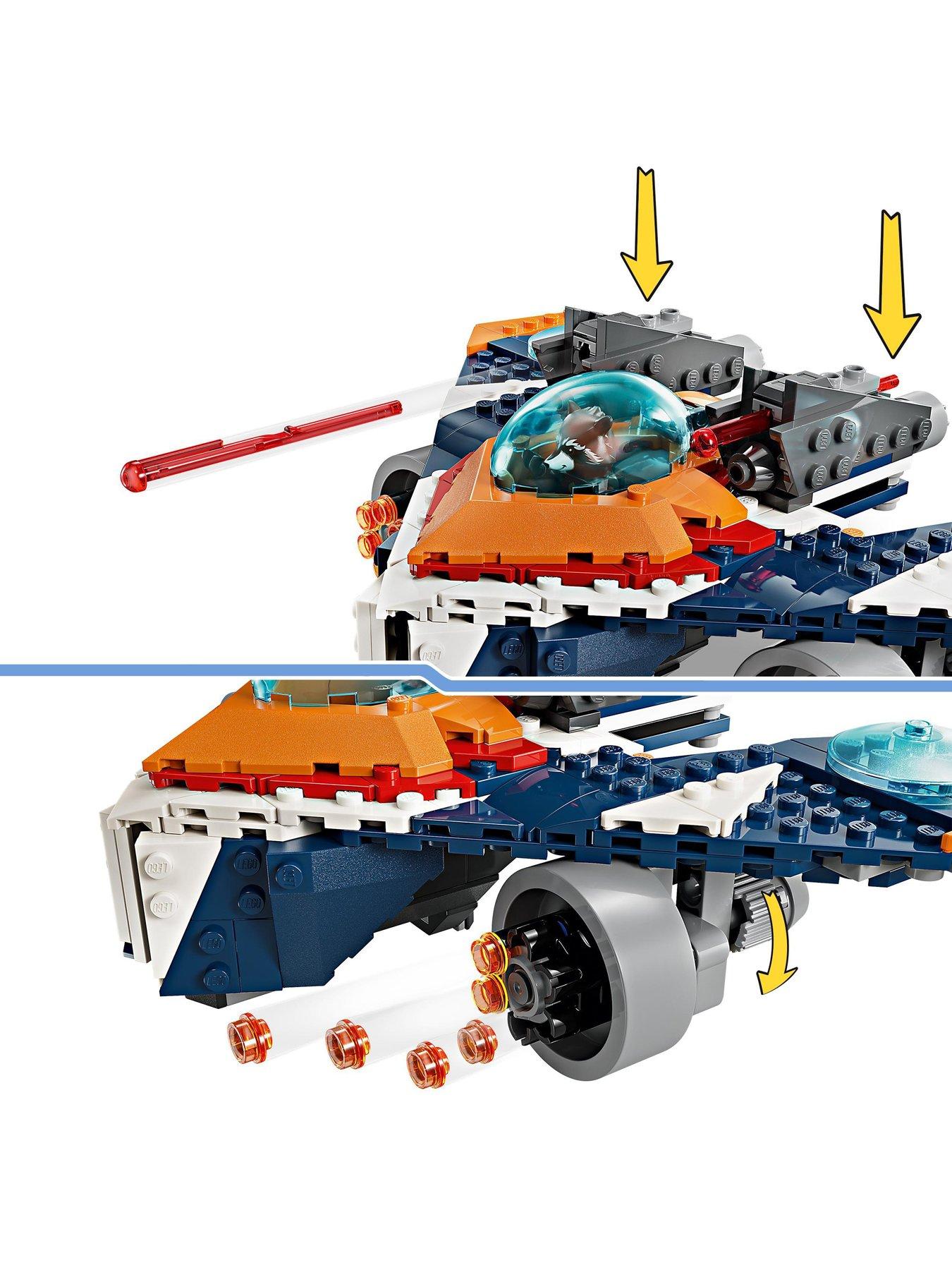 Image 4 of 7 of LEGO Super Heroes Rocket&rsquo;s Warbird vs. Ronan Set 76278