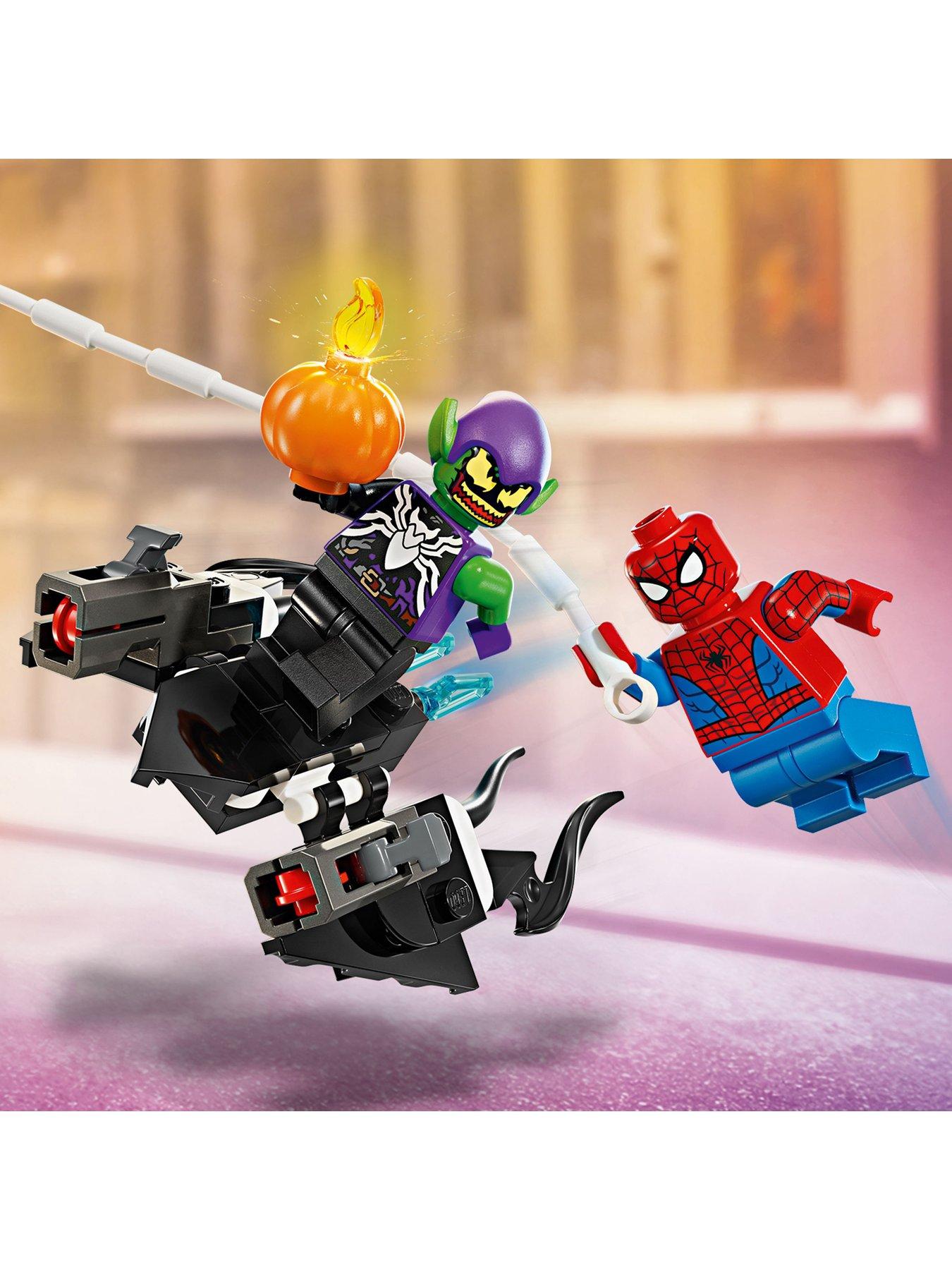 Spiderman lego sale green goblin