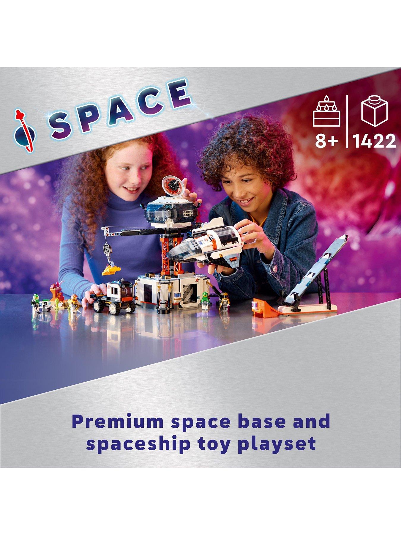Image 2 of 8 of LEGO City Space Base and Rocket Launchpad Toy Playset 60434