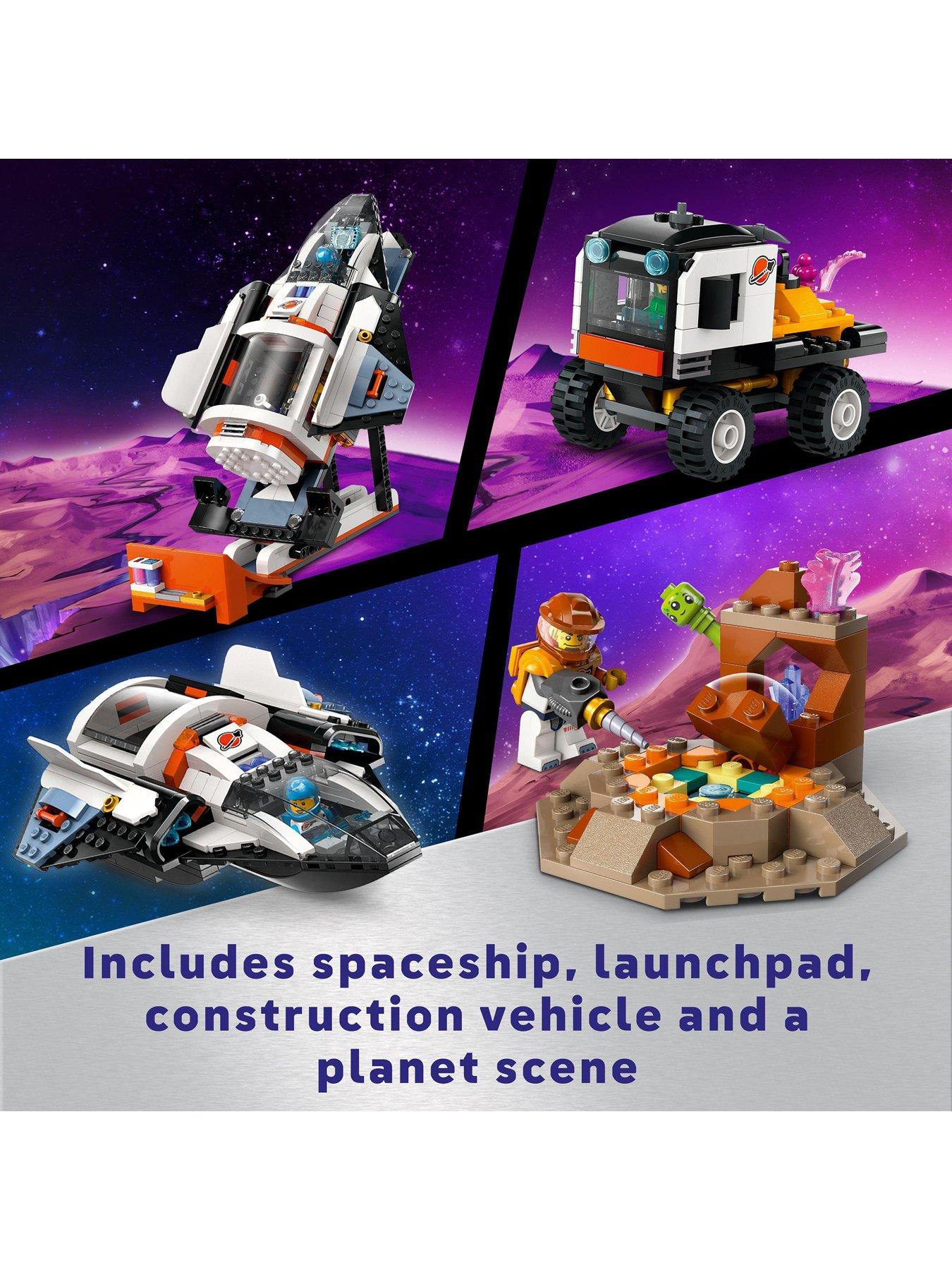 Image 3 of 8 of LEGO City Space Base and Rocket Launchpad Toy Playset 60434